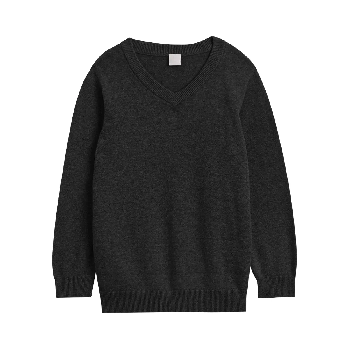 Boys V-Neck Long Sleeve Cotton Sweater - Image 18