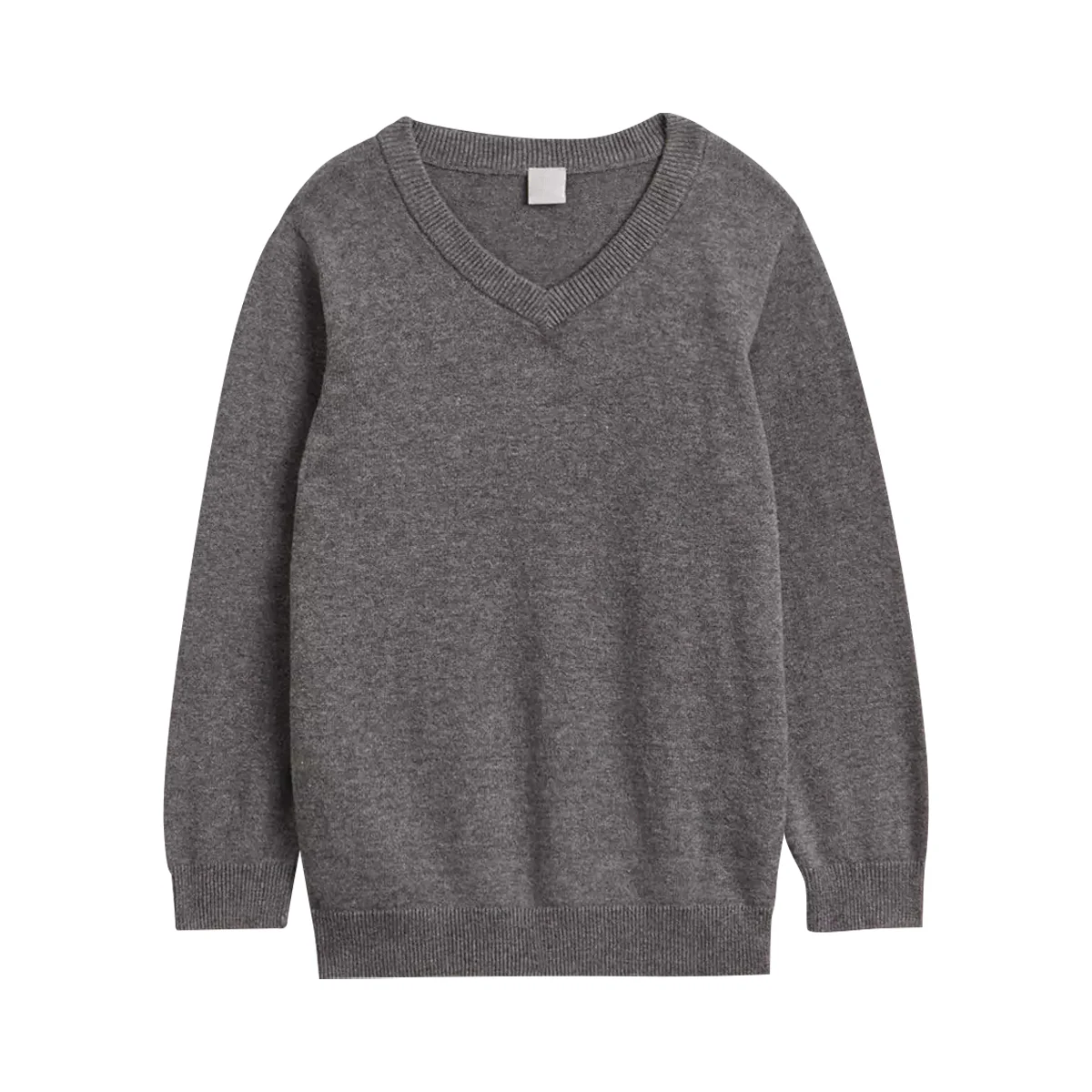 Boys V-Neck Long Sleeve Cotton Sweater - Image 19