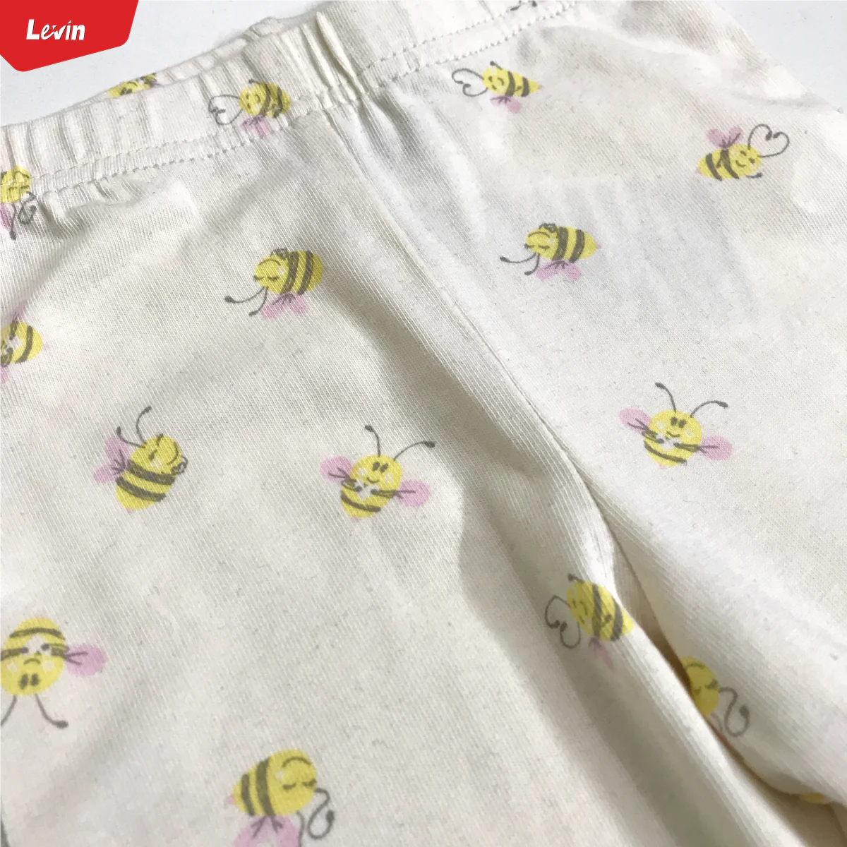 Cotton Stretch Solid Printed Leggings Baby Trouser Infant Pant - Image 5