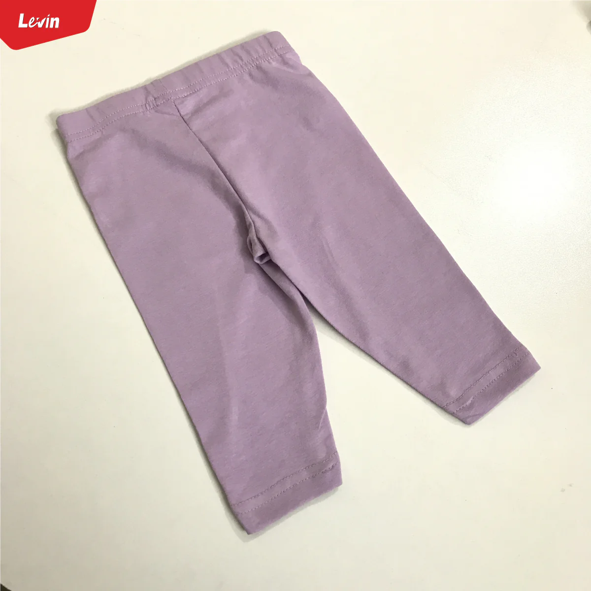 Cotton Stretch Solid Printed Leggings Baby Trouser Infant Pant - Image 7