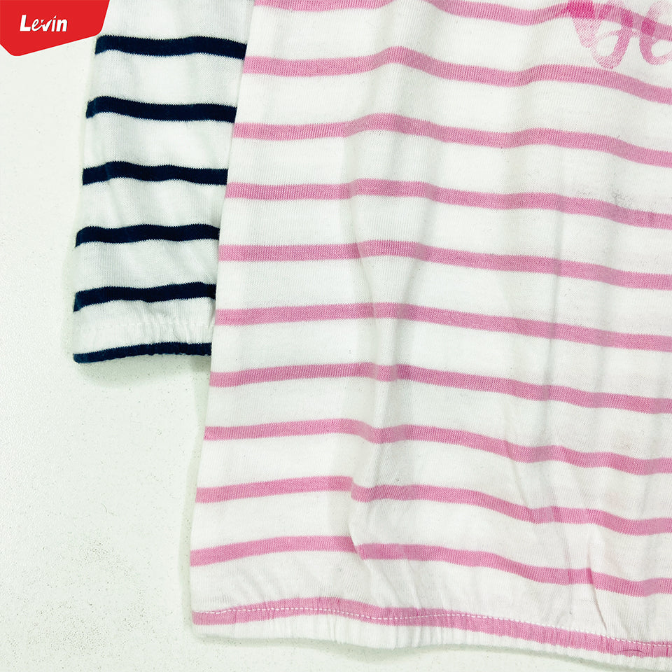 Girls Casual Short Sleeve Summer Ruffle Cotton T-shirt - Image 11