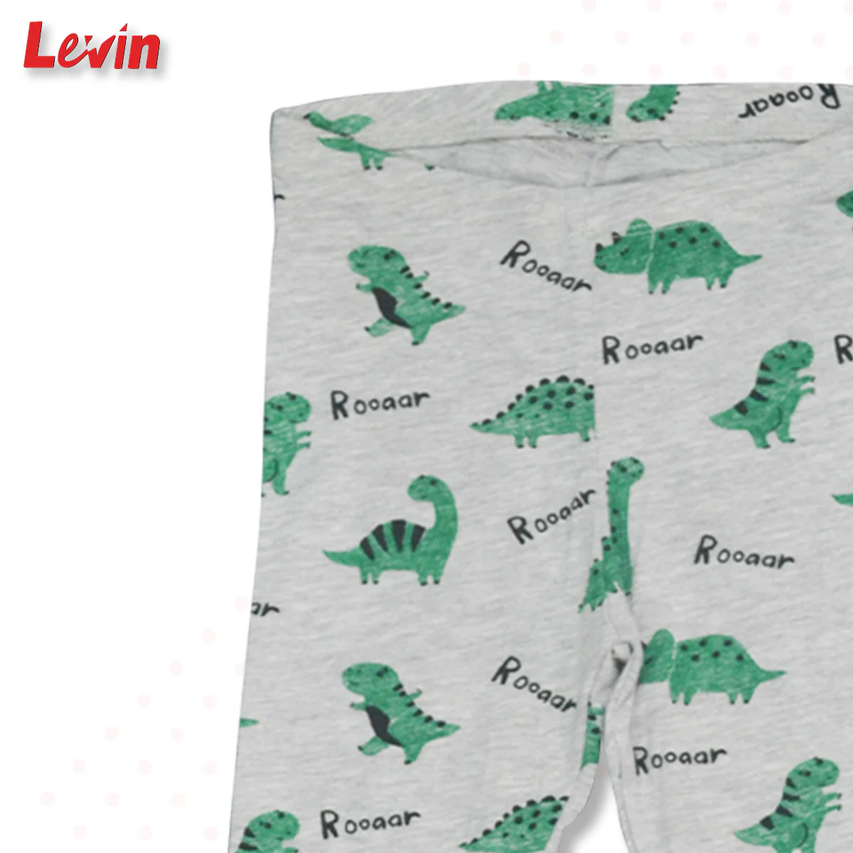 Girls Abstract Printed Elastic Waist Cotton Pajama Leggings - Image 5
