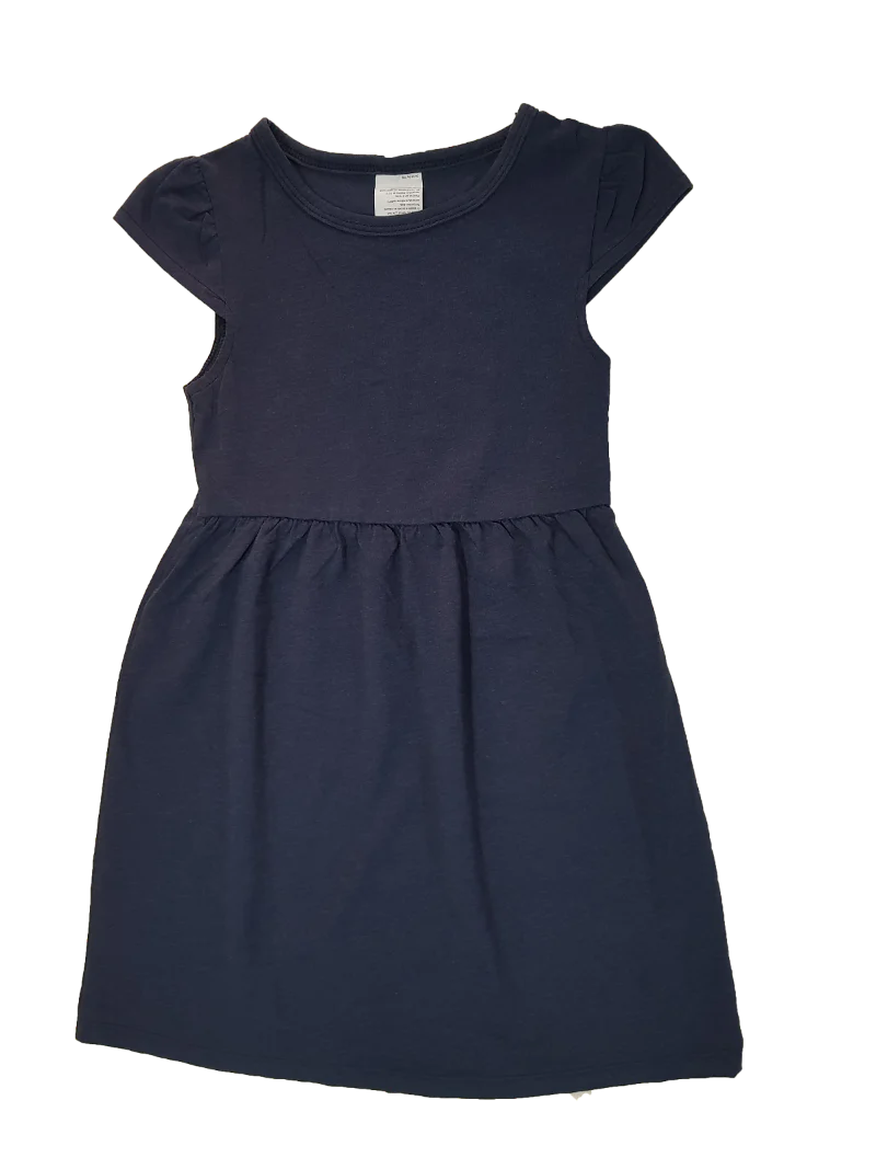 Girls Casual Short Sleeve Cotton Solid Multi Color Tunic Frock - Image 4