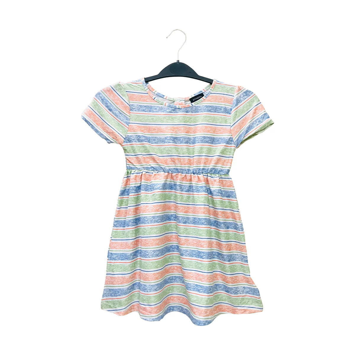 Girls Comfortable Printed Casual Short Sleeve Frock - Image 18