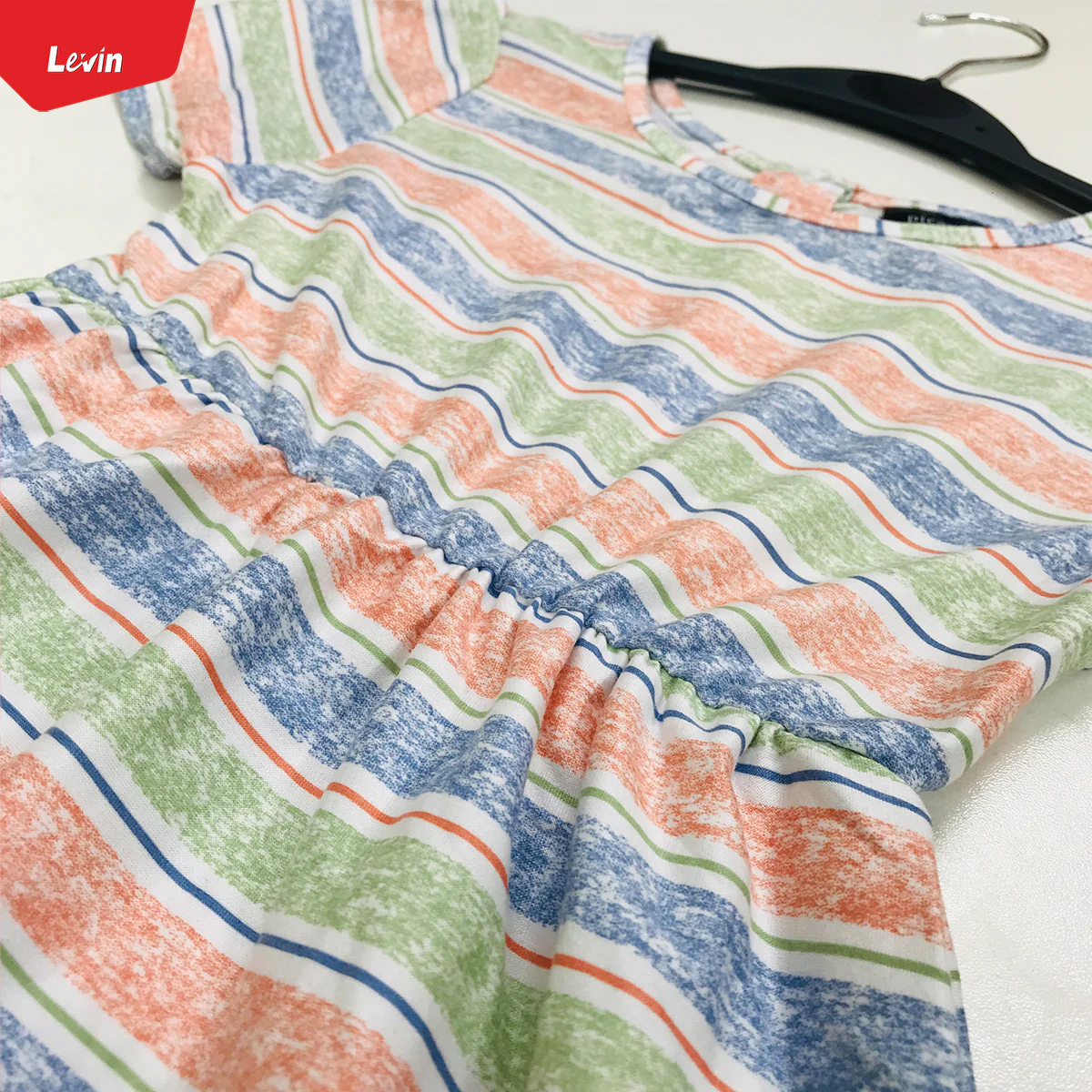 Girls Comfortable Printed Casual Short Sleeve Frock - Image 8