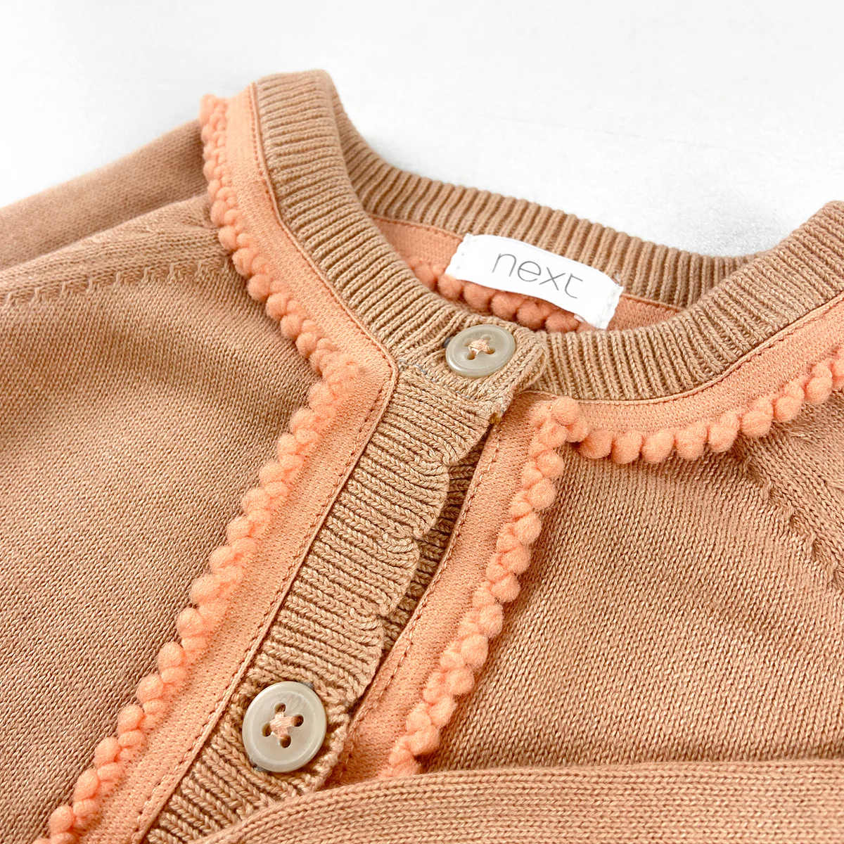 Girls Cotton Knitted Cardigan Sweater - Image 11