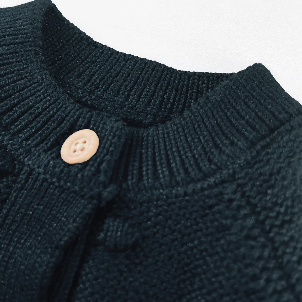 Girls Cotton Knitted Cardigan - Image 3