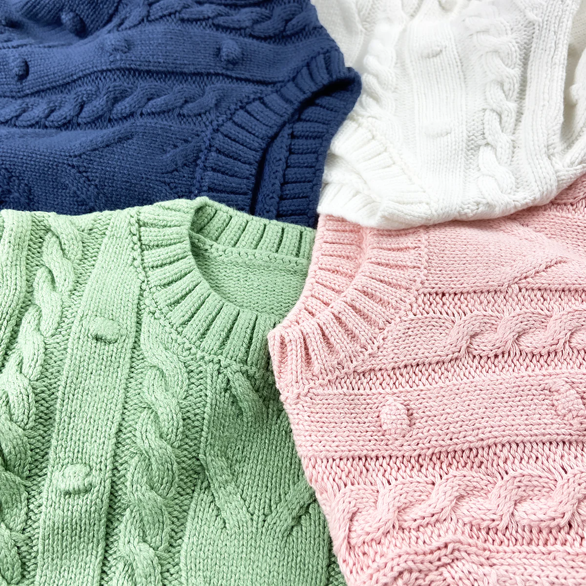 Kids Cotton Knitted Sweater - Image 7