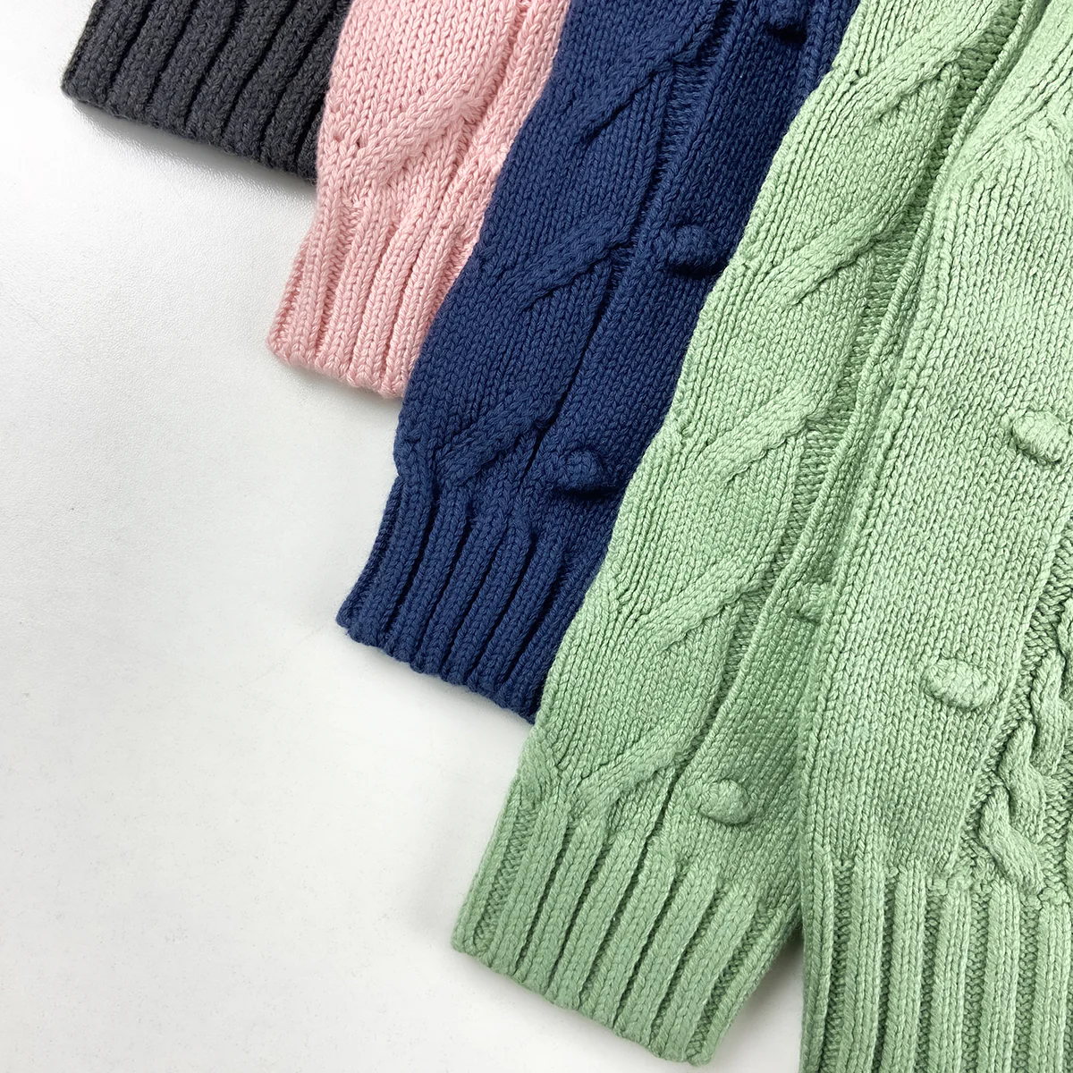Kids Cotton Knitted Sweater - Image 8
