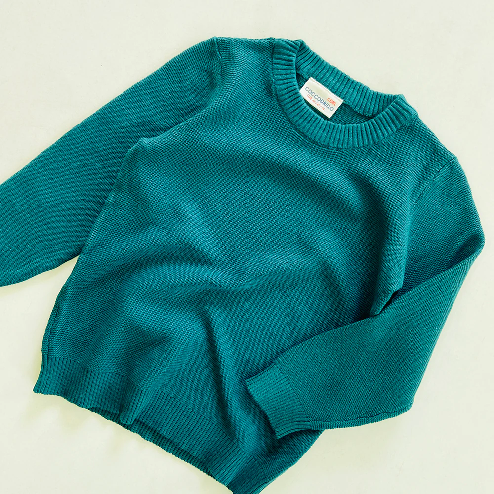 Girls Crew Neck Long Sleeve Jumper Sweater - Image 2