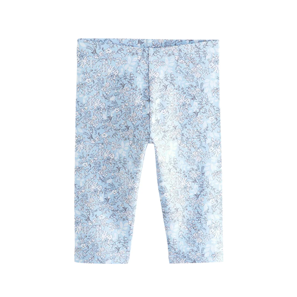 Girls Cropped Premium Cotton Printed Leggings - Image 16