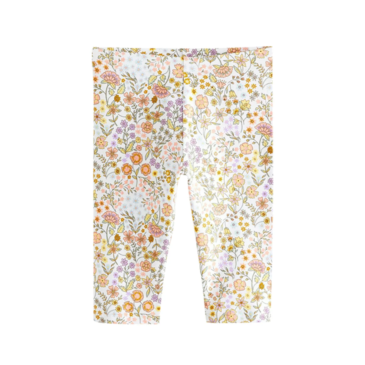 Girls Cropped Premium Cotton Printed Leggings - Image 17