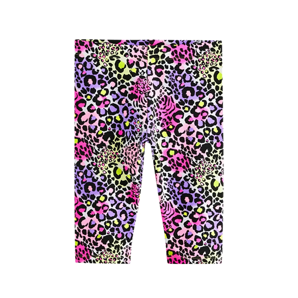 Girls Cropped Premium Cotton Printed Leggings - Image 21
