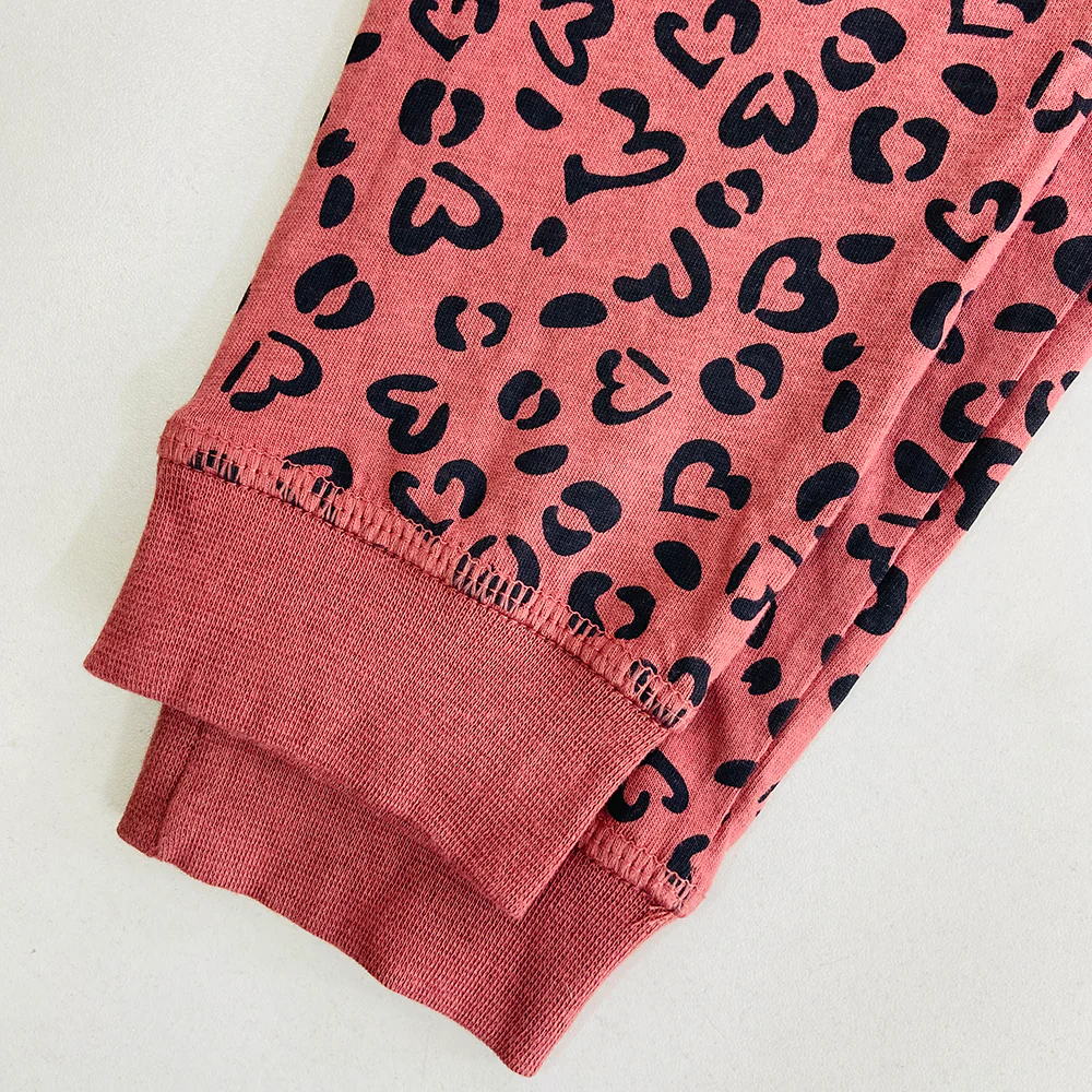 Girls Elasticated Printed Cotton Pajama With Ankle Cuff - Image 21