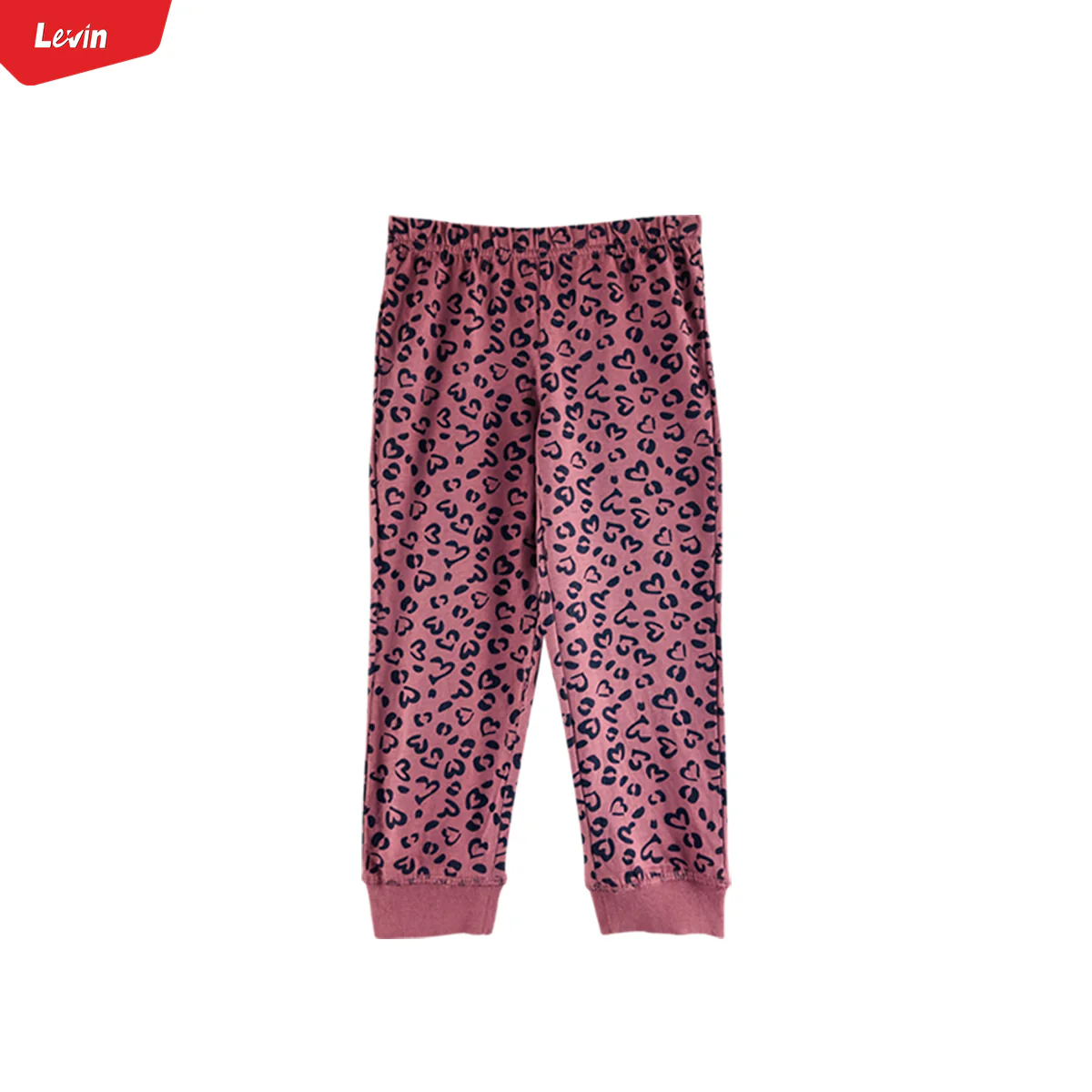 Girls Elasticated Printed Cotton Pajama With Ankle Cuff - Image 9