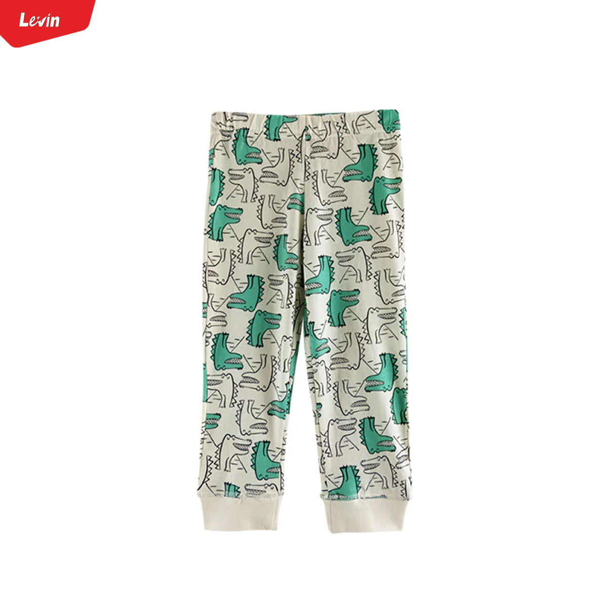 Girls Elasticated Printed Cotton Pajama With Ankle Cuff - Image 10