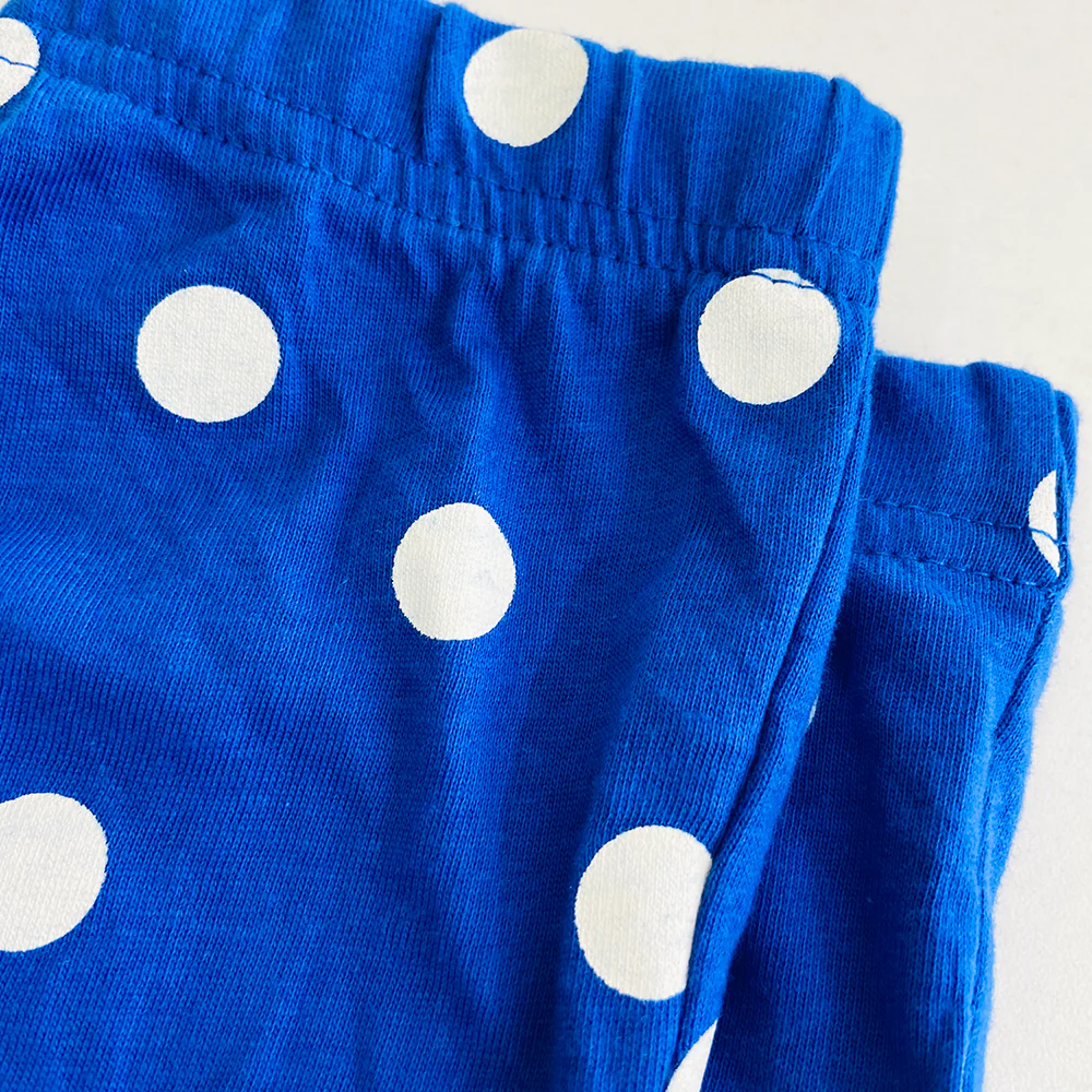 Girls Elasticated Printed Cotton Pajama With Ankle Cuff - Image 18