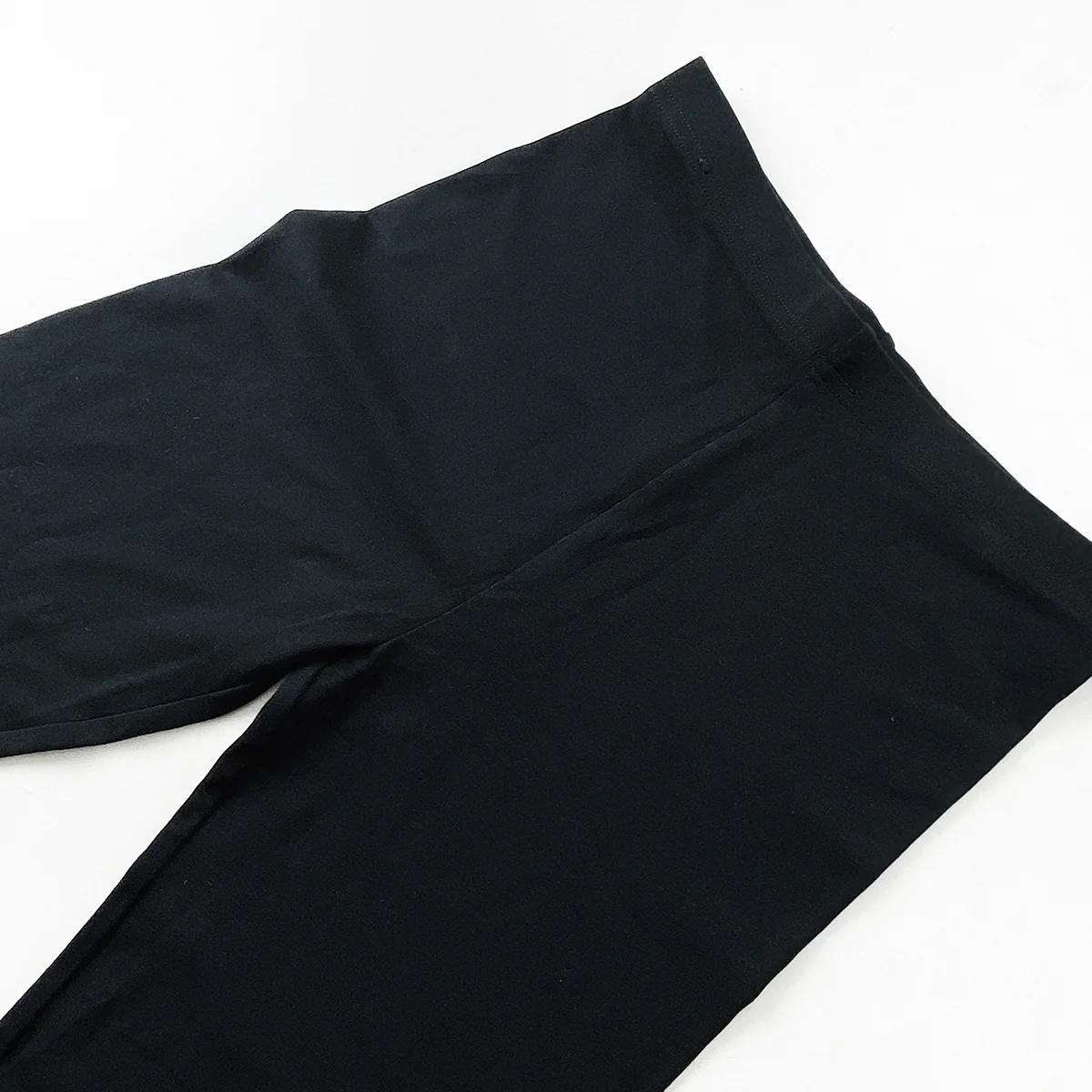 Girls' Full-Length Cotton Leggings with Lace Trim - Image 8