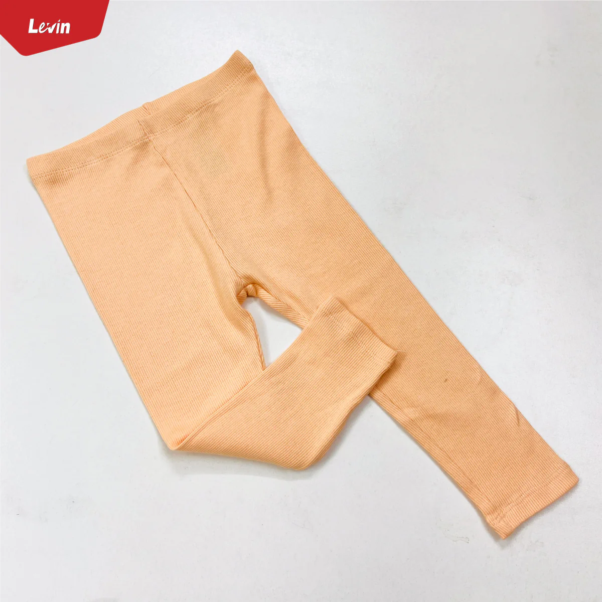 Pack of 3 Girls Full-Length Ribbed Cotton Leggings - Image 5