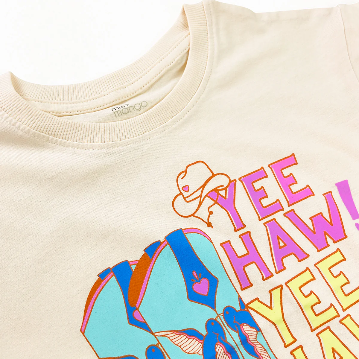 Girls Fun Printed Soft Cotton Short Sleeve Crew Neck T-Shirt (8-16 Years) - Image 3