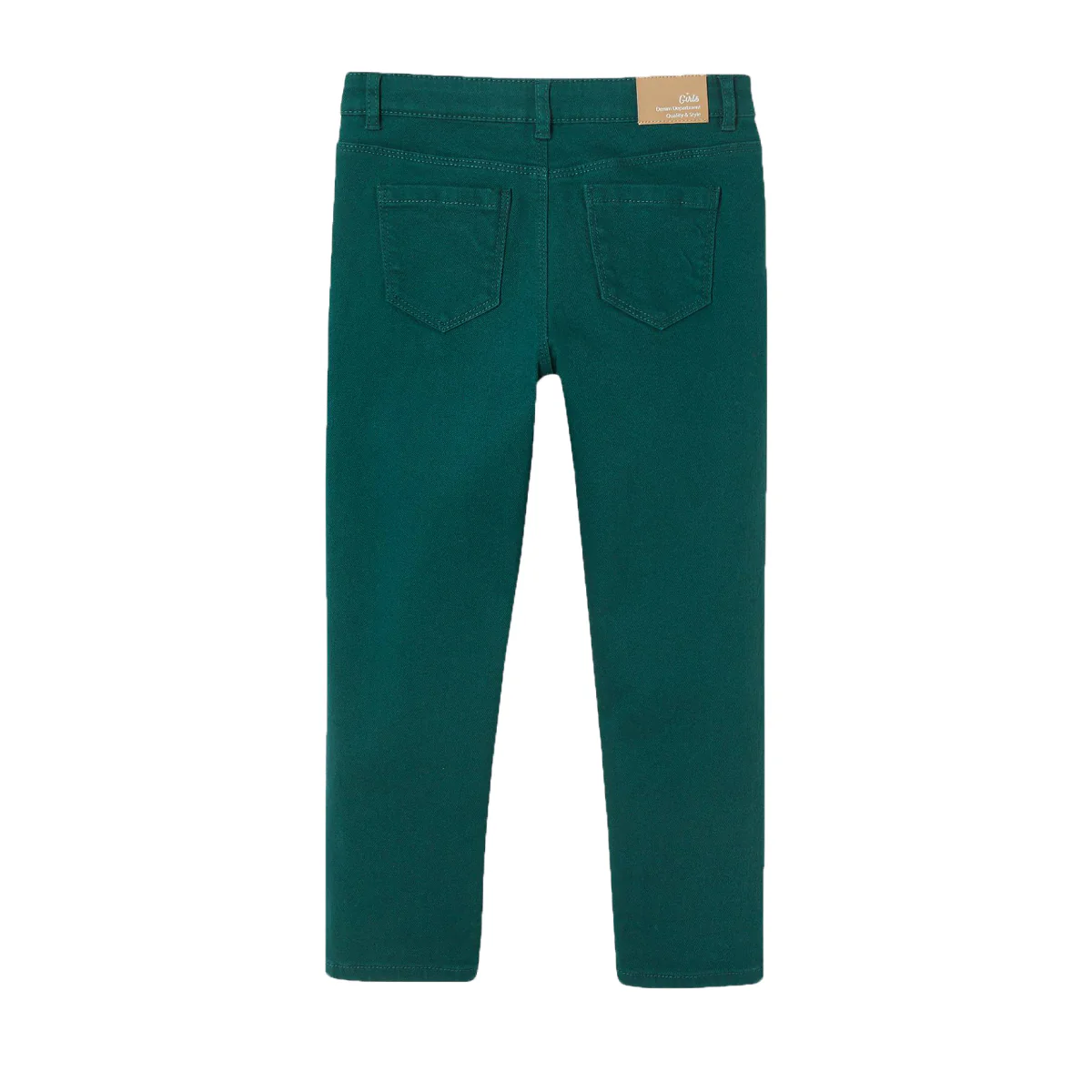 Girls High Waist Wide Hip Denim Trouser Pant - Image 11