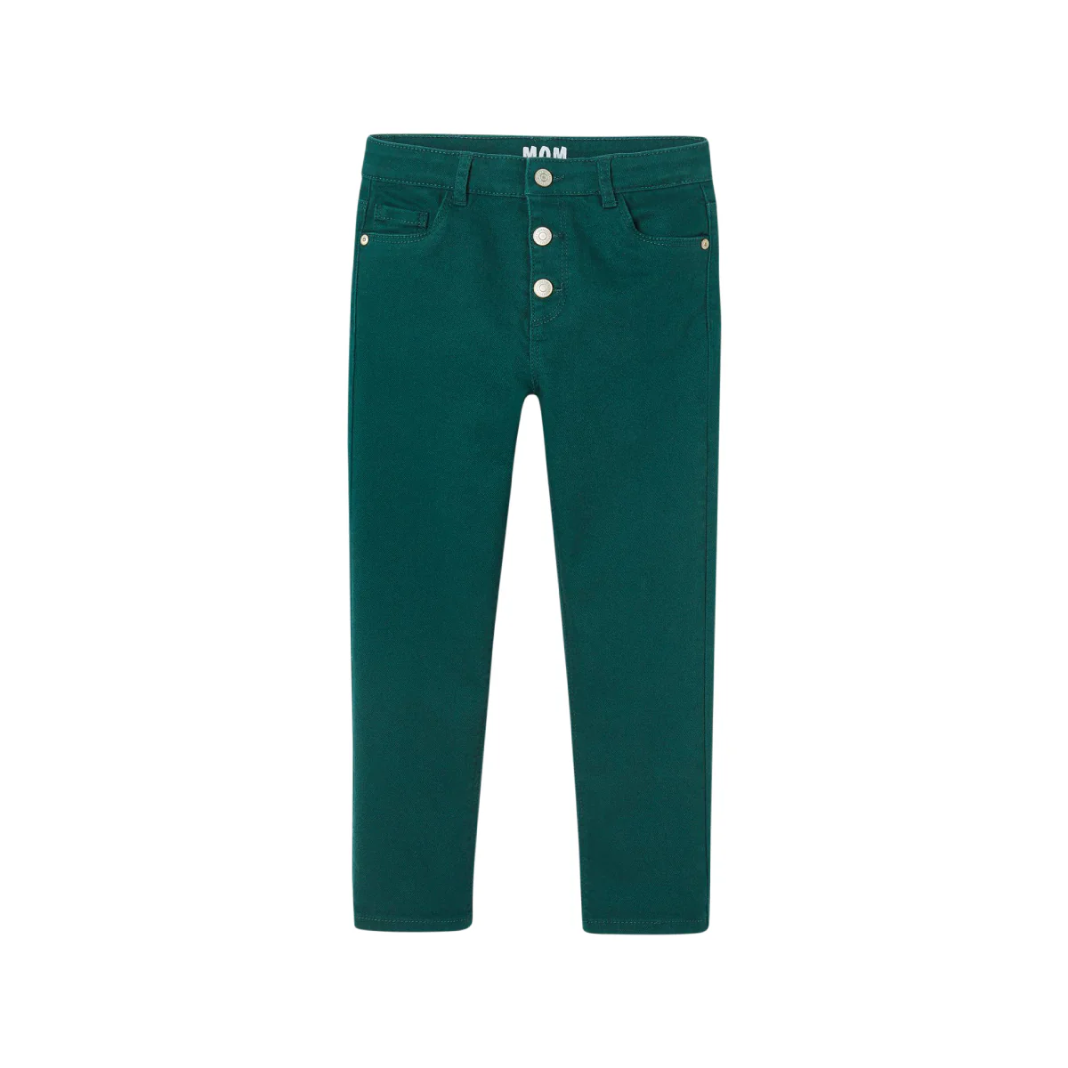 Girls High Waist Wide Hip Denim Trouser Pant - Image 13