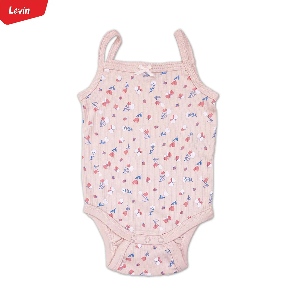 Toddler Baby Cotton Sleeveless Camisole Romper - Image 9