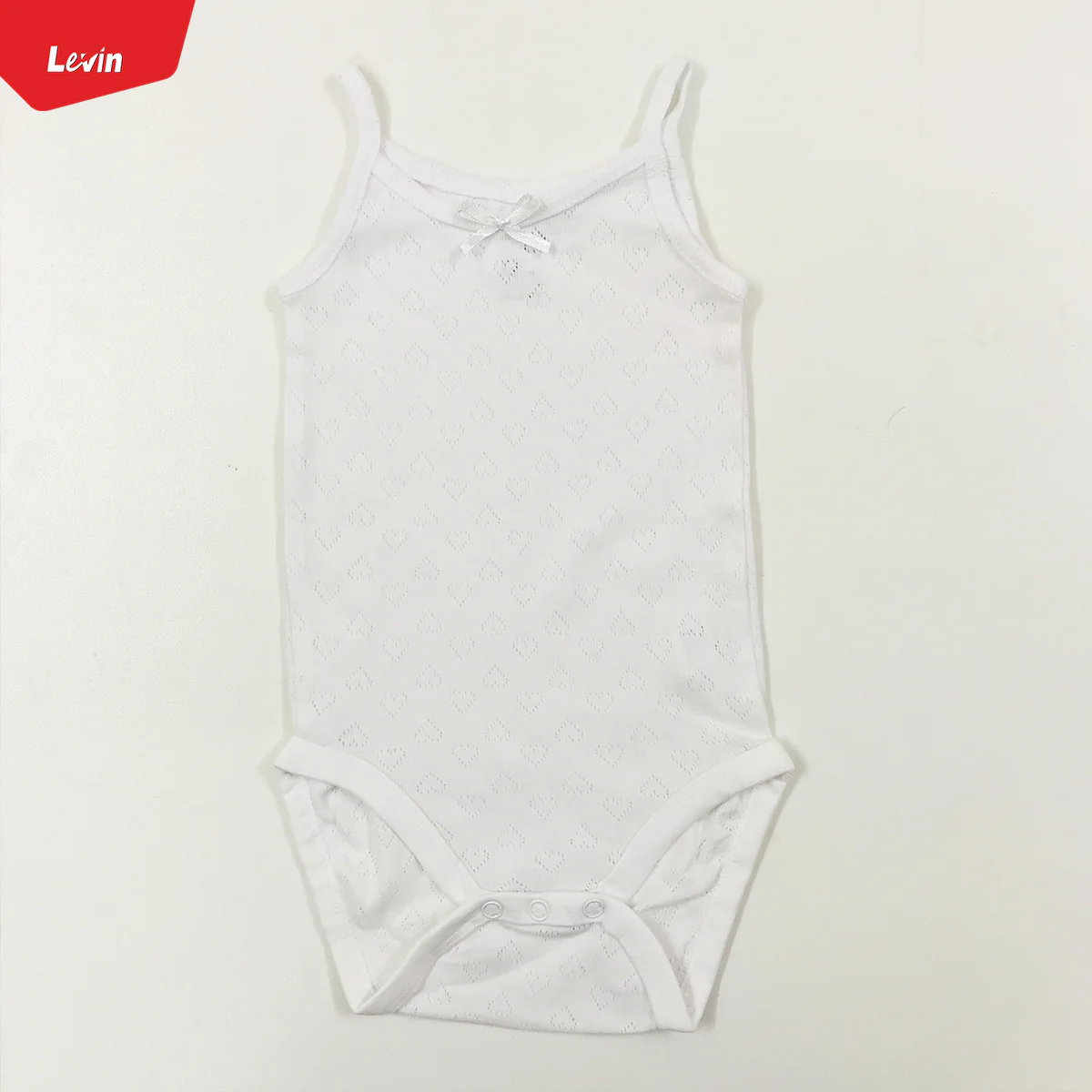 Girls  Organic Cotton Sleeveless Camisole Rompers. - Image 6