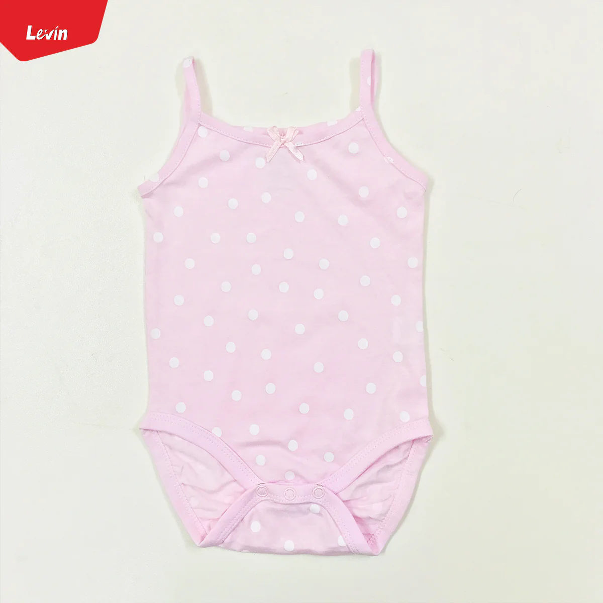Girls  Organic Cotton Sleeveless Camisole Rompers. - Image 7