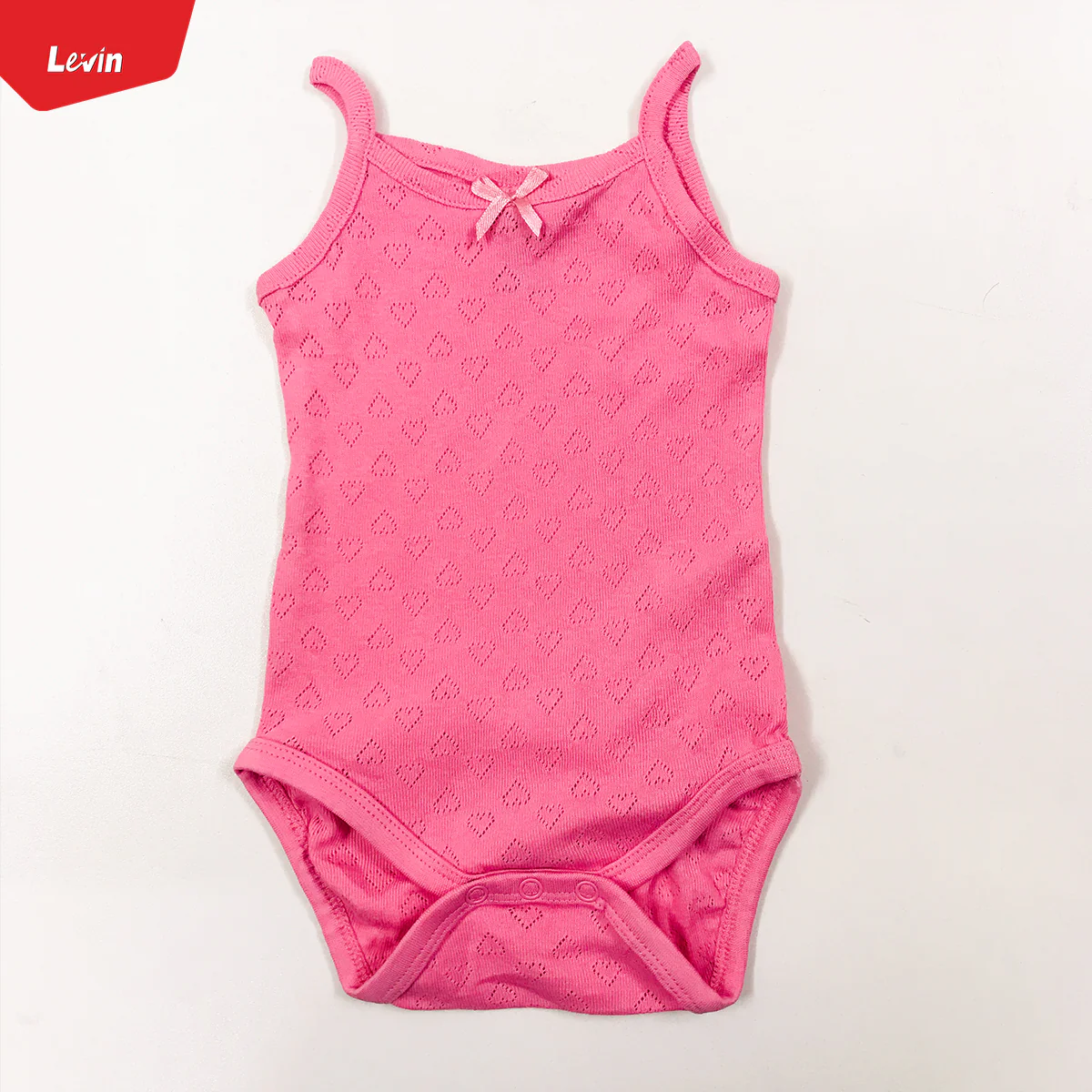Girls  Organic Cotton Sleeveless Camisole Rompers. - Image 8