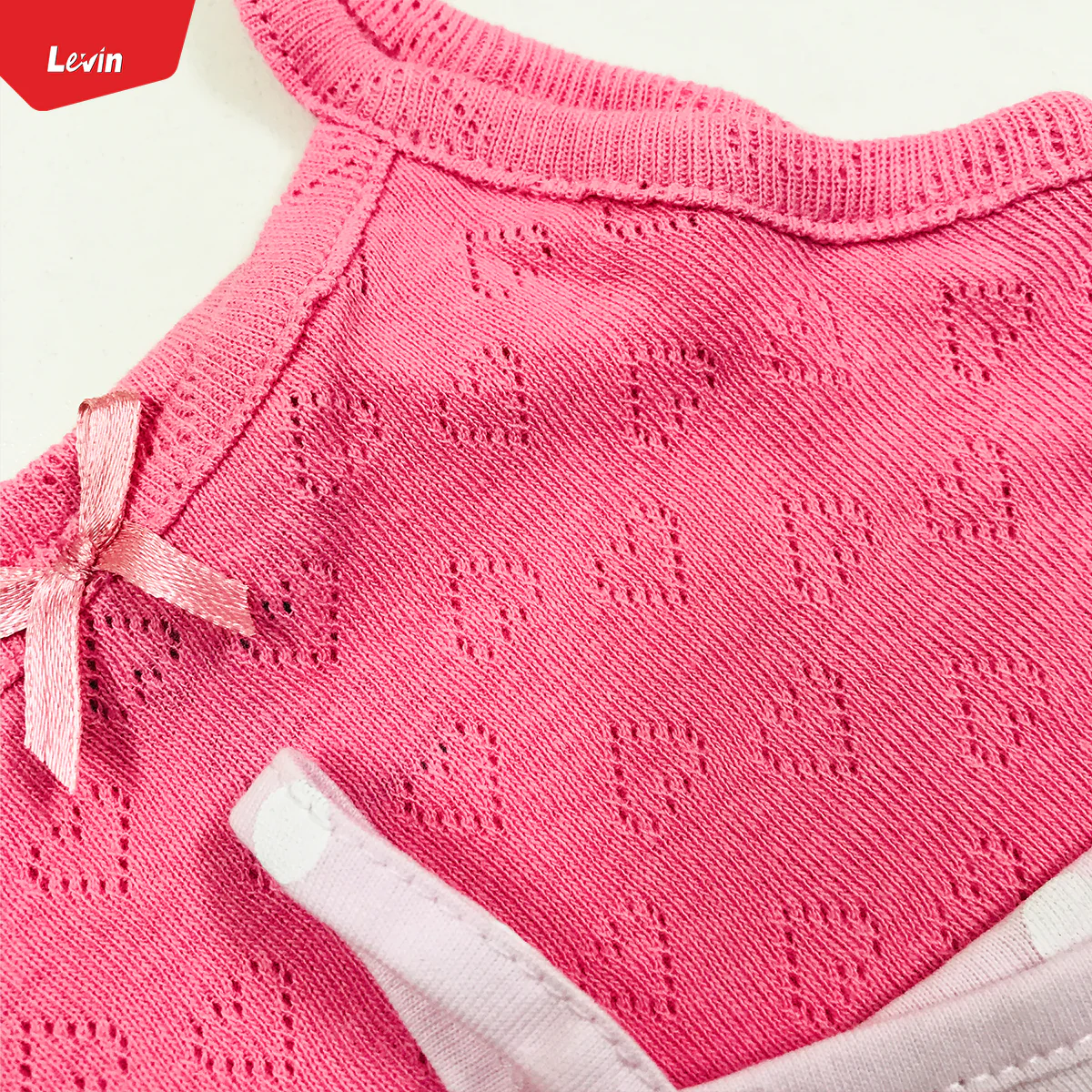 Girls  Organic Cotton Sleeveless Camisole Rompers. - Image 9