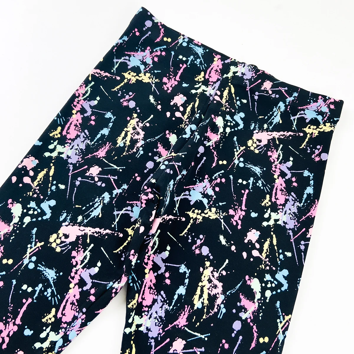 Girls Premium Cotton Jersey Printed Leggings - Image 10