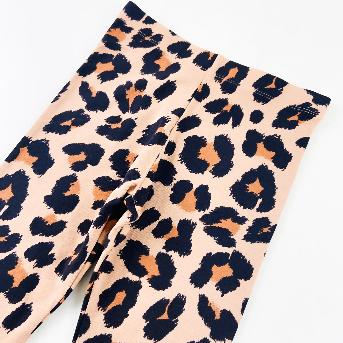 Girls Premium Cotton Jersey Printed Leggings - Image 17