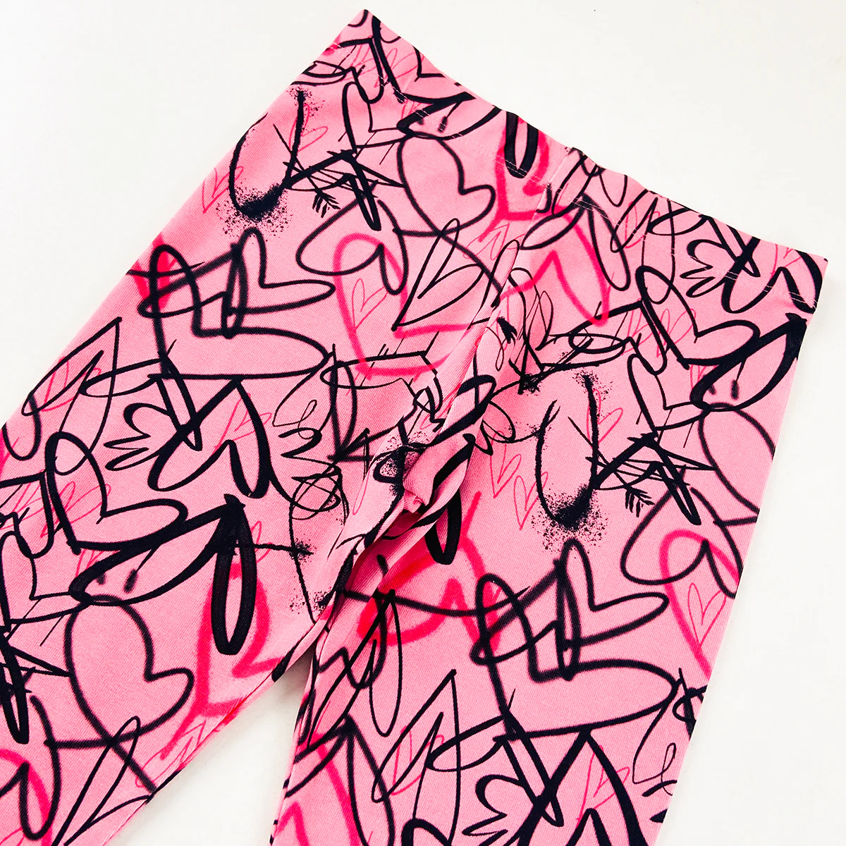Girls Premium Cotton Jersey Printed Leggings - Image 18