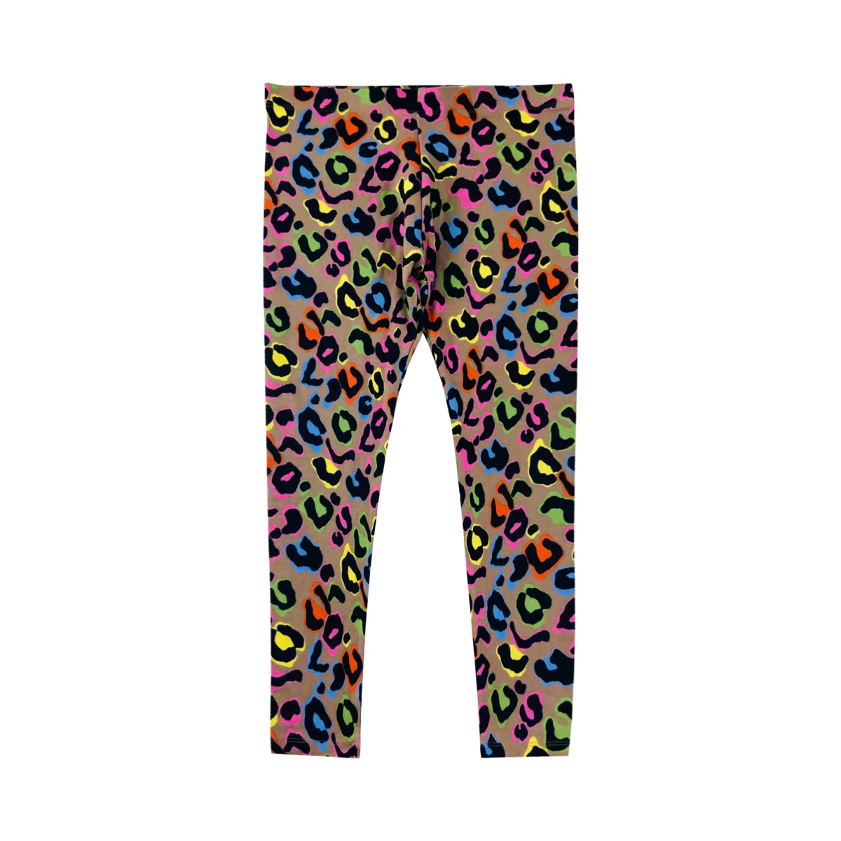 Girls Premium Cotton Jersey Printed Leggings - Image 24