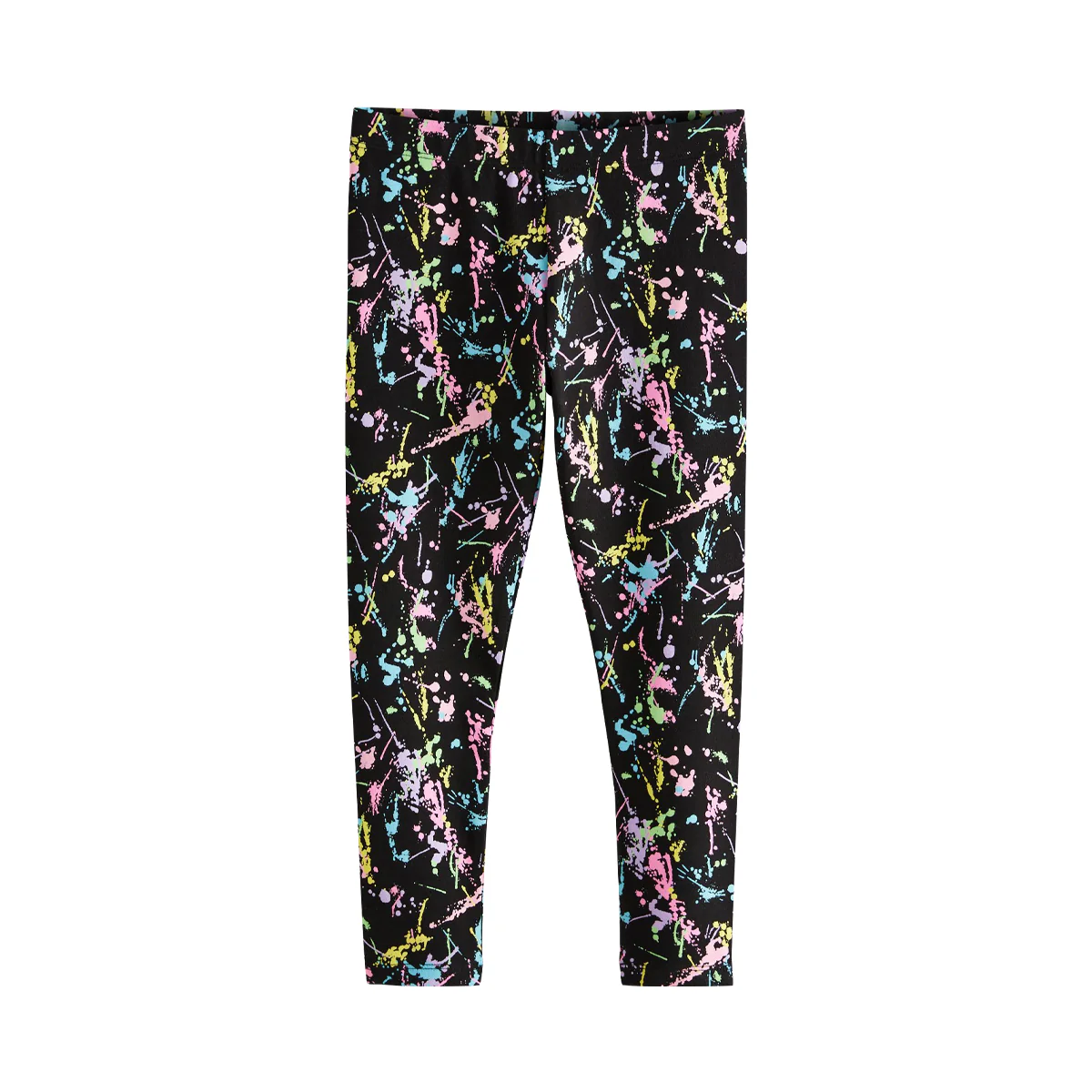 Girls Premium Cotton Jersey Printed Leggings - Image 26