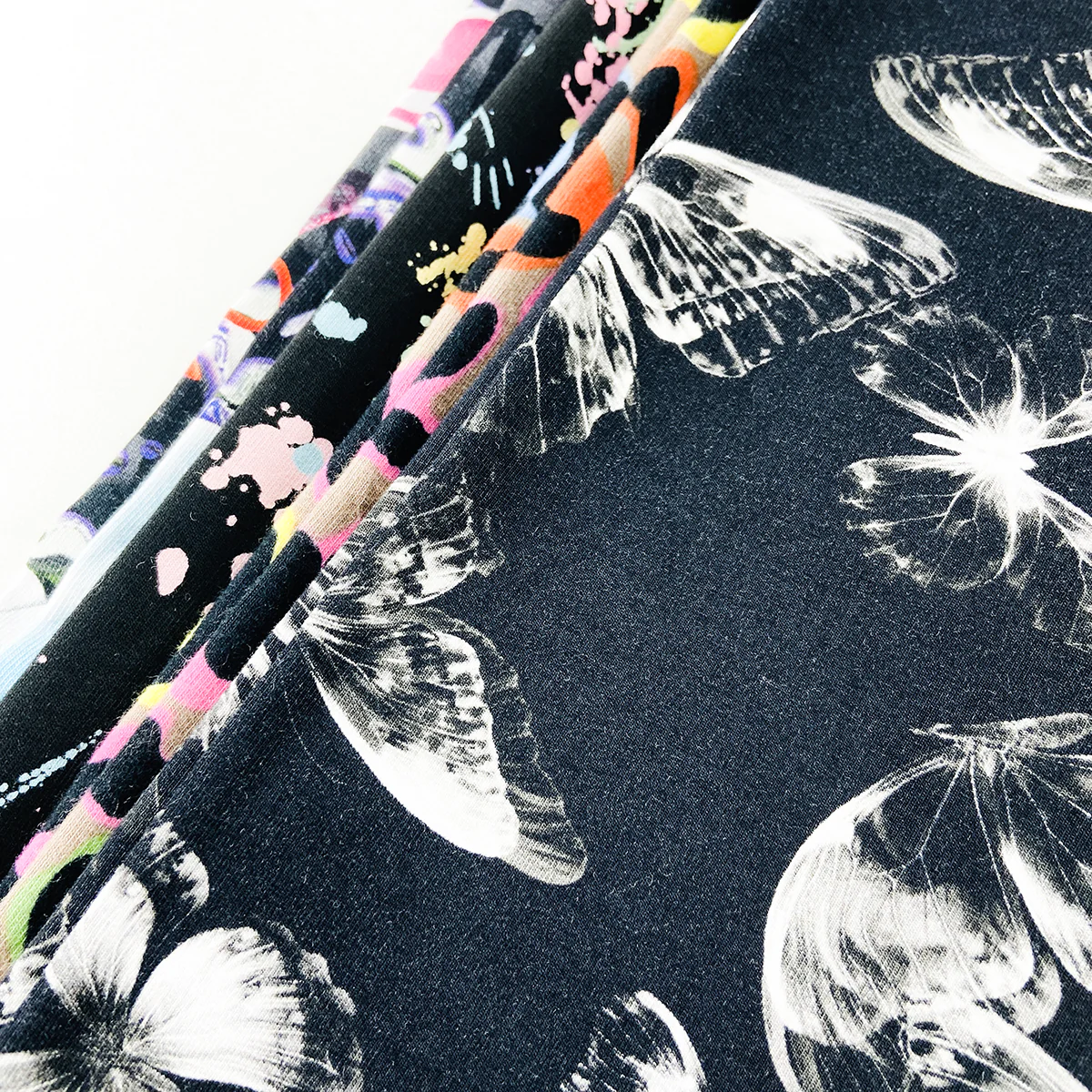 Girls Premium Cotton Jersey Printed Leggings - Image 8