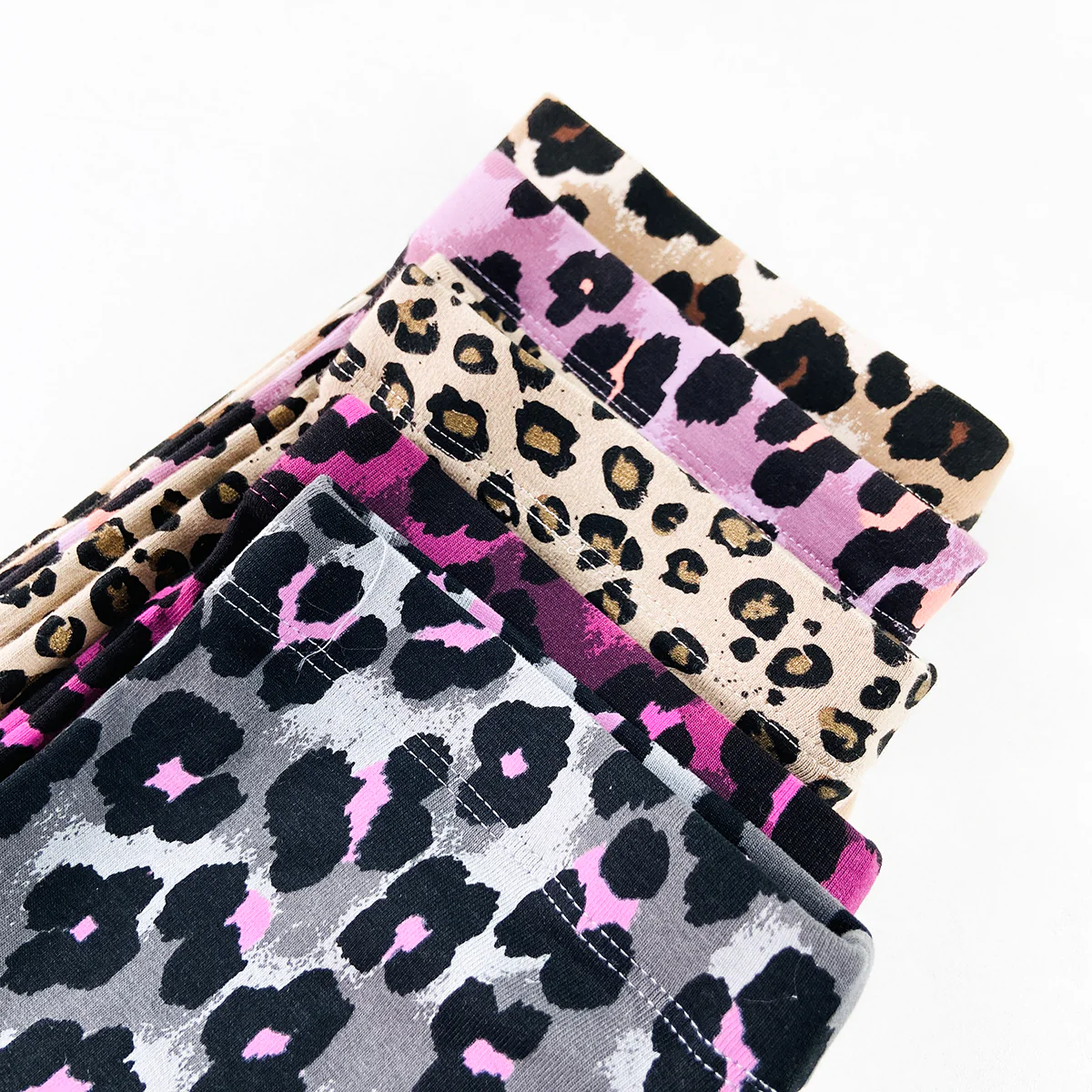 Girls Premium Cotton Jersey Printed Leggings - Image 11