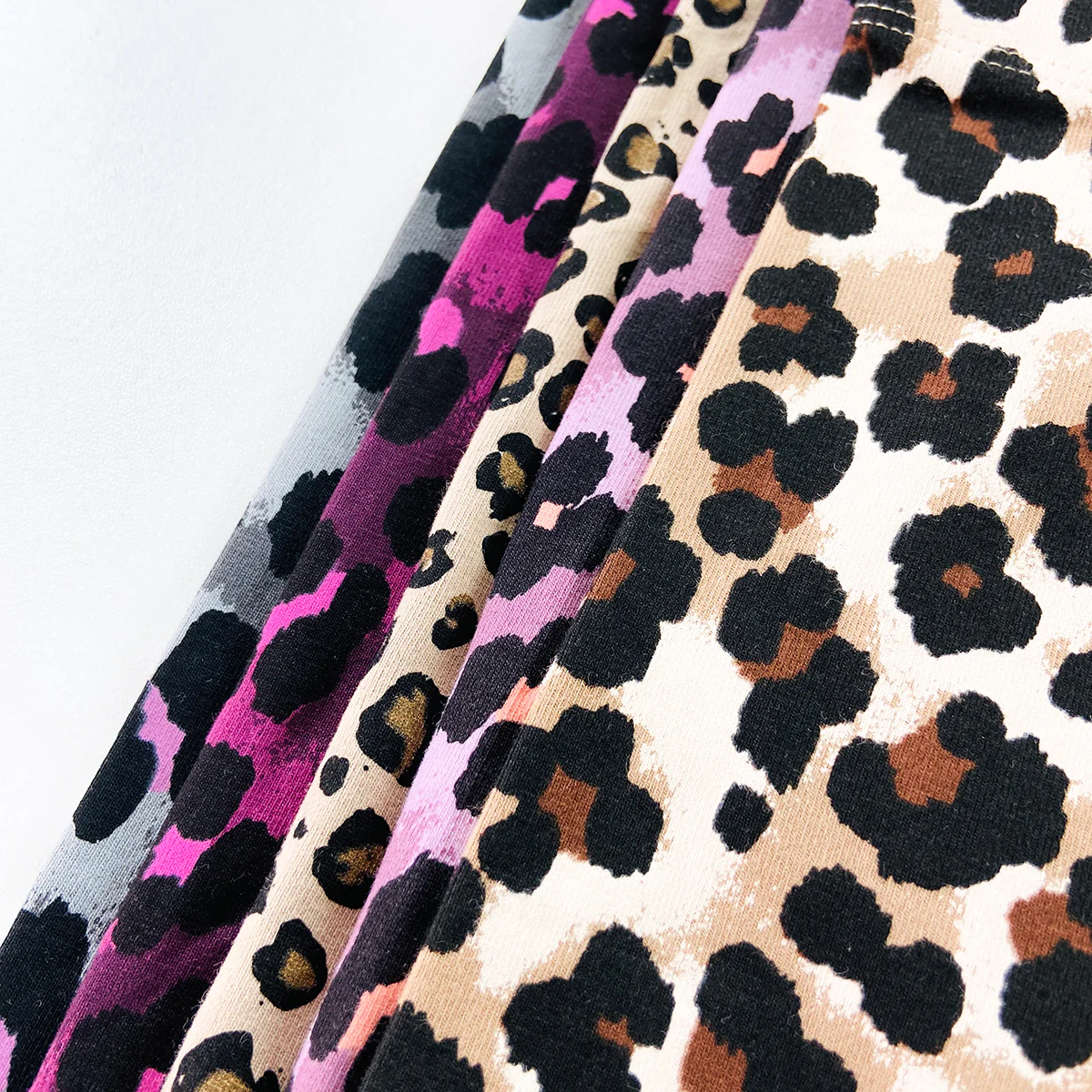Girls Premium Cotton Jersey Printed Leggings - Image 12