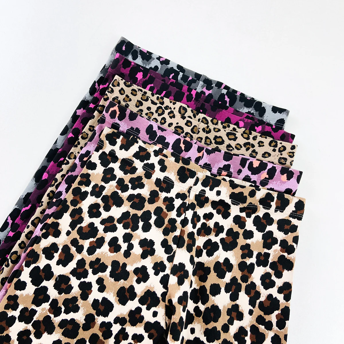 Girls Premium Cotton Jersey Printed Leggings - Image 13