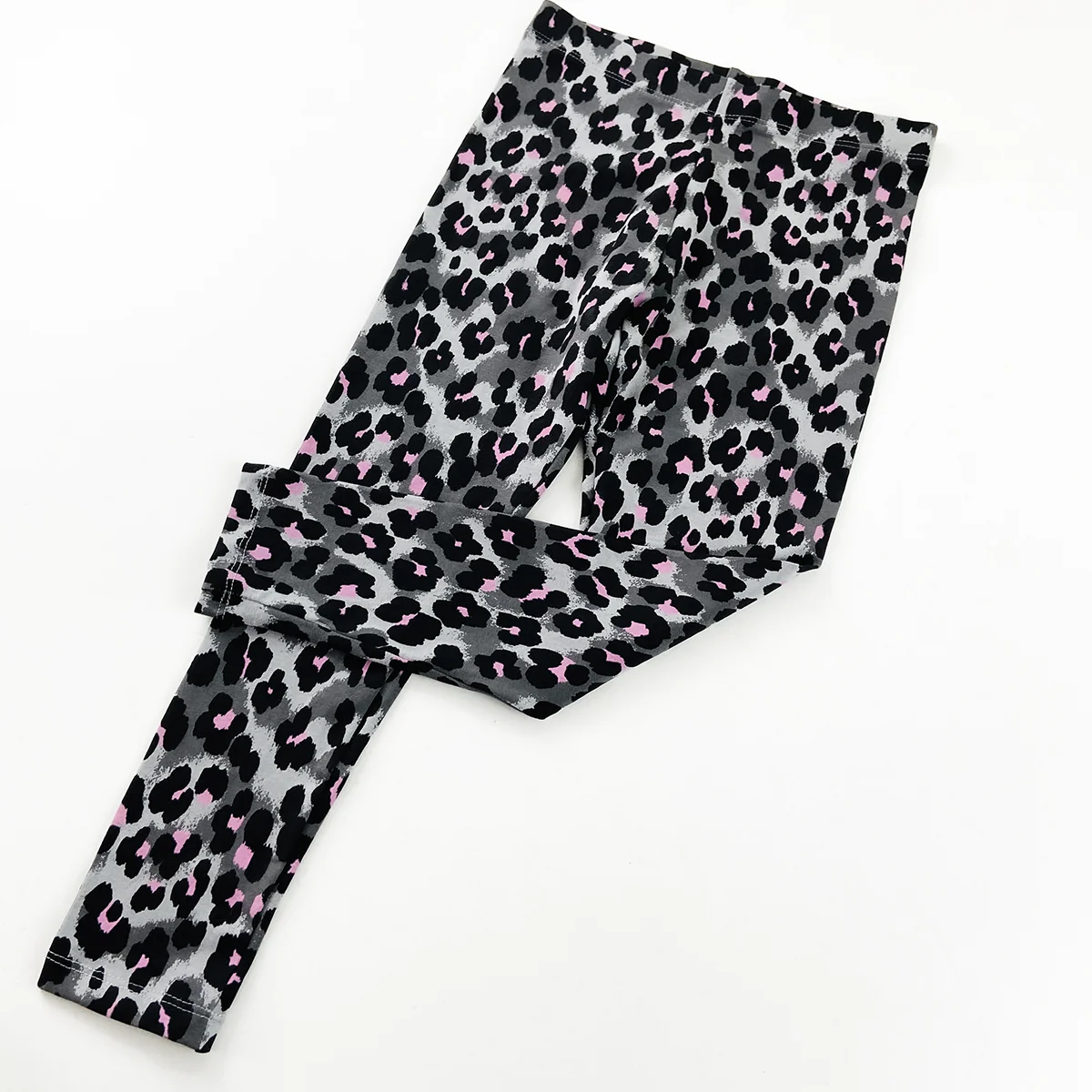 Girls Premium Cotton Jersey Printed Leggings - Image 14