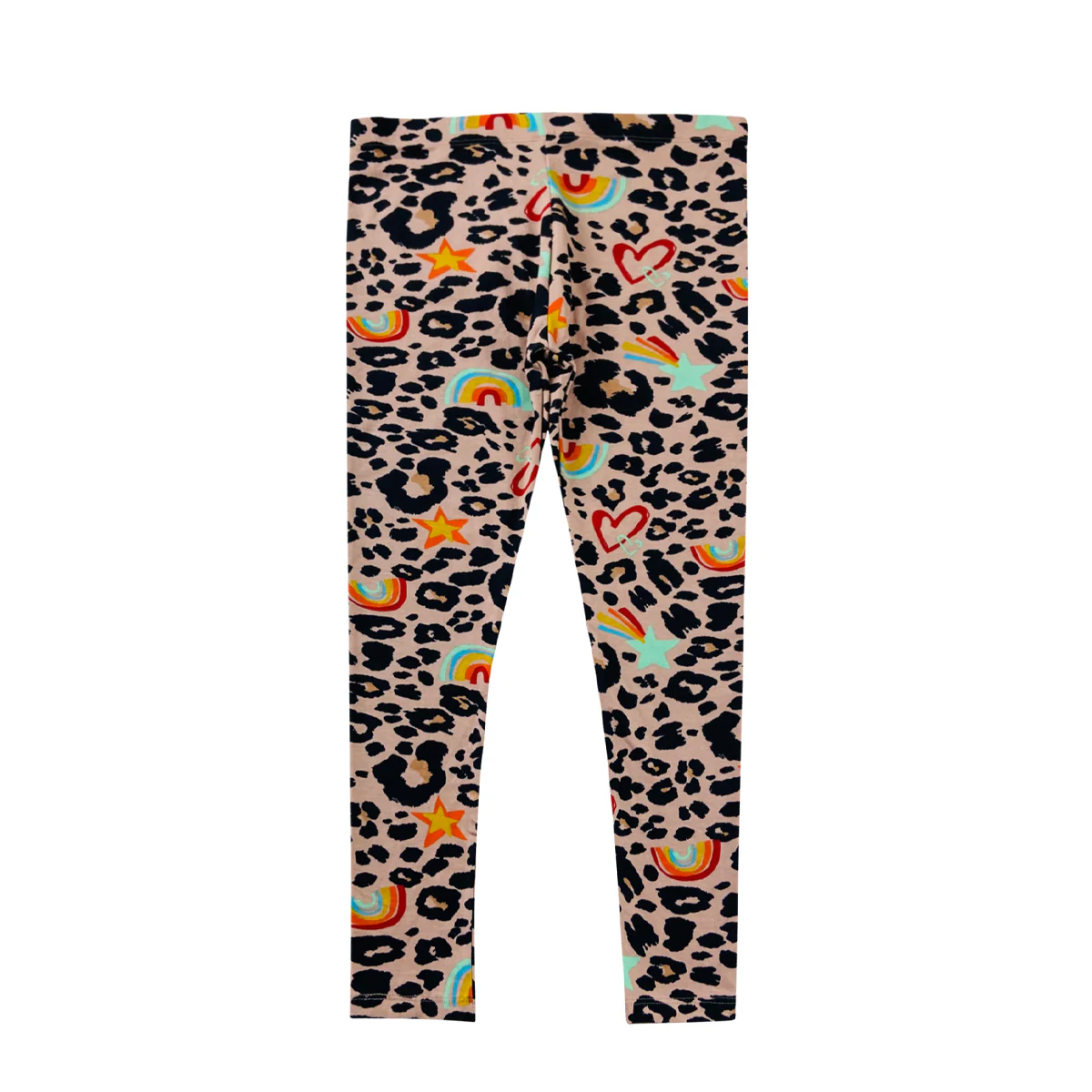 Girls Premium Cotton Jersey Printed Leggings - Image 21