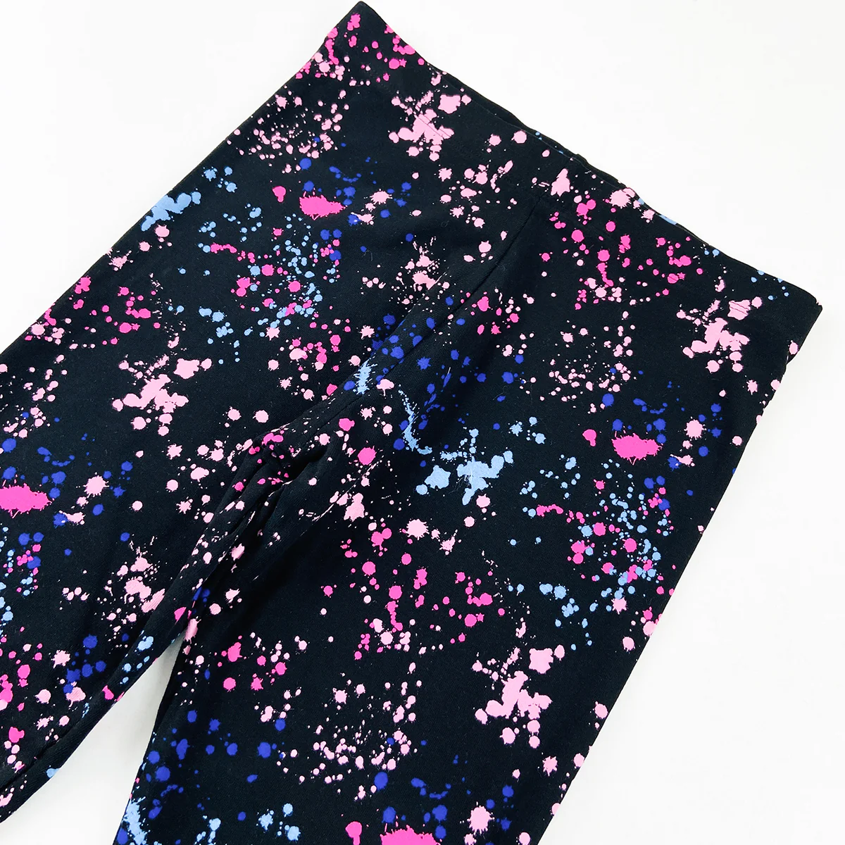 Girls Premium Cotton Jersey Printed Leggings - Image 17