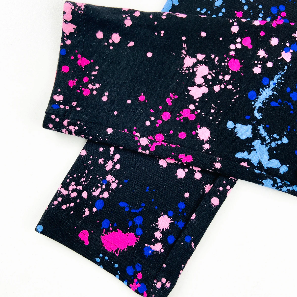 Girls Premium Cotton Jersey Printed Leggings - Image 18