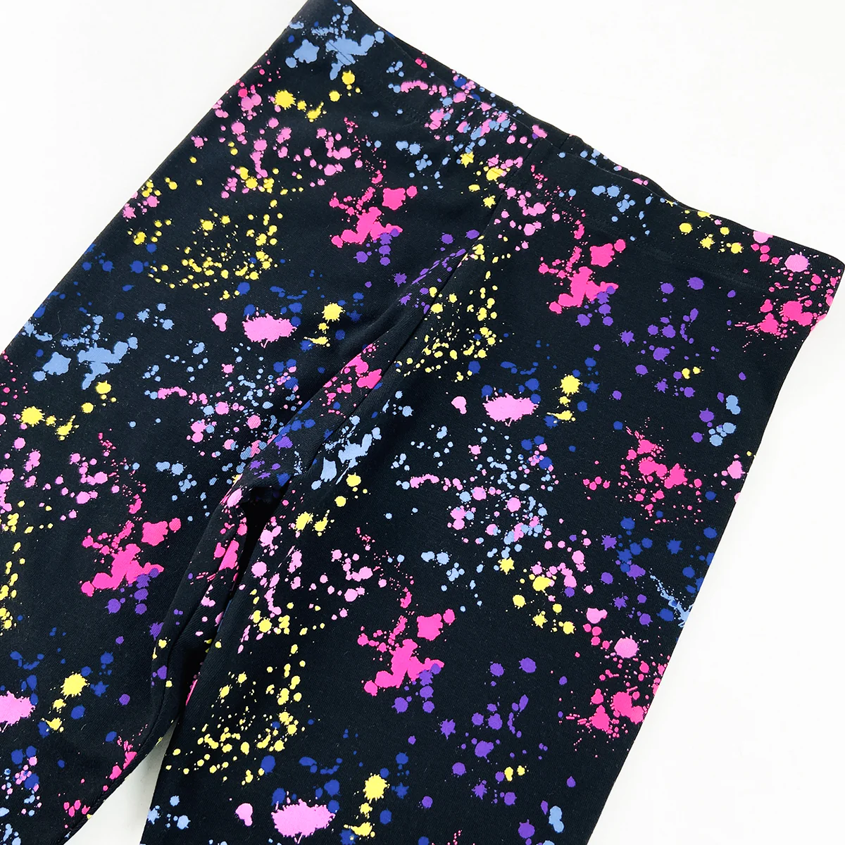 Girls Premium Cotton Jersey Printed Leggings - Image 26