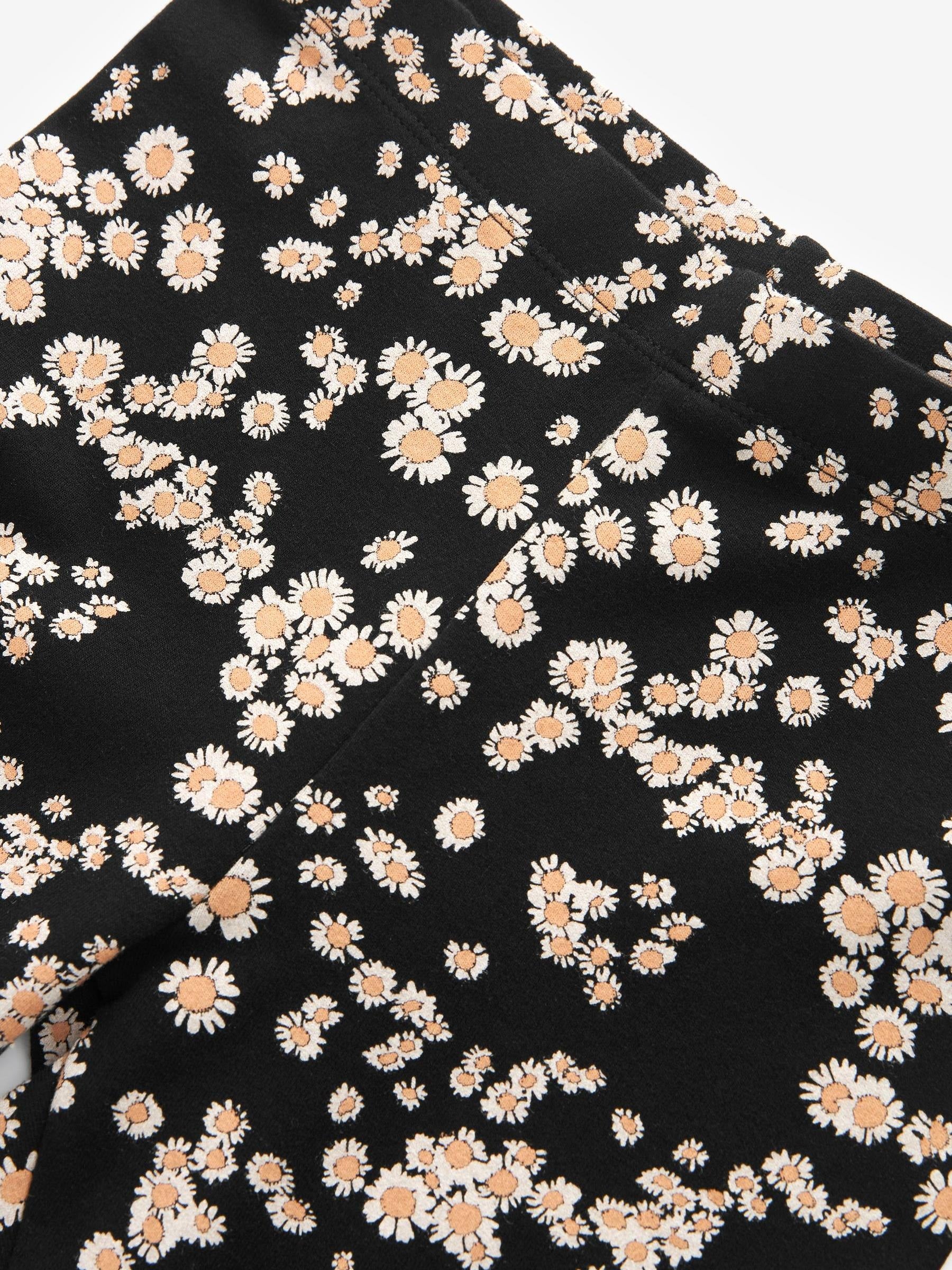 Girls Premium Cotton Jersey Printed Leggings - Image 32