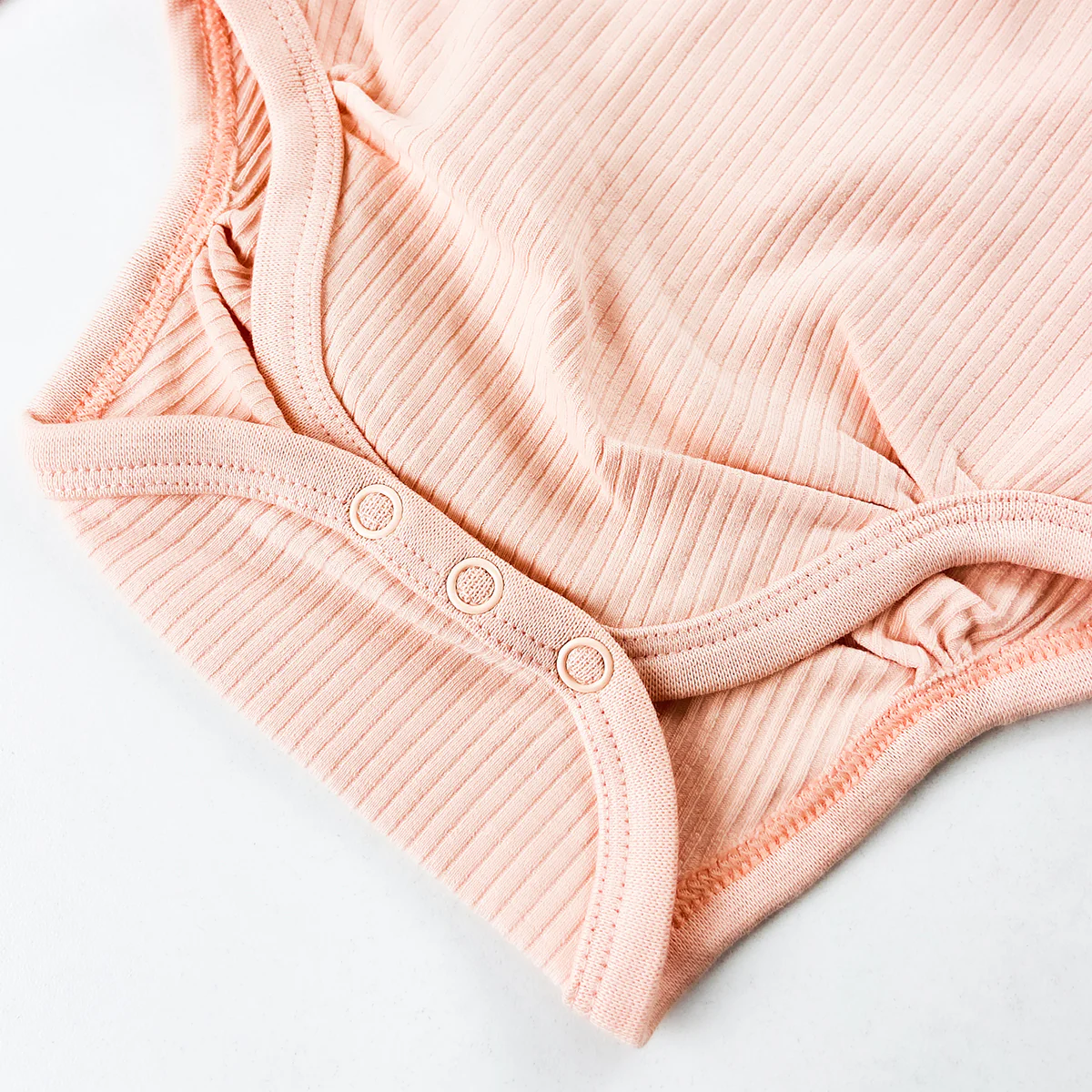 Girls Premium Full Sleeve Designed Ribbed Romper - Image 14