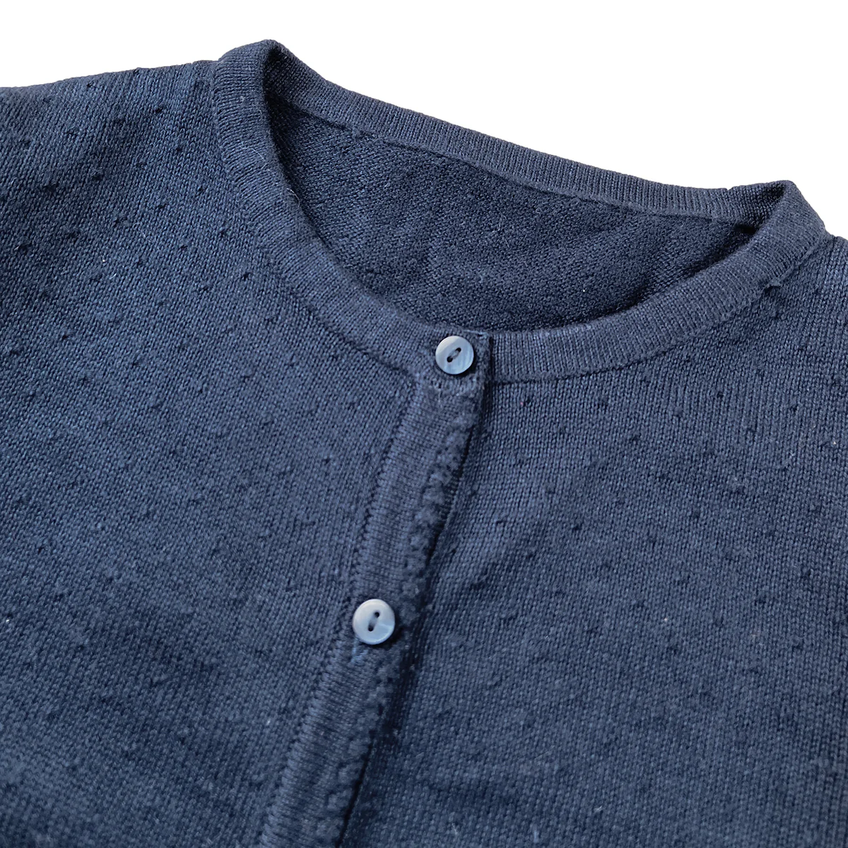 Girls Premium Soft Knit Button Cardigan - Image 10