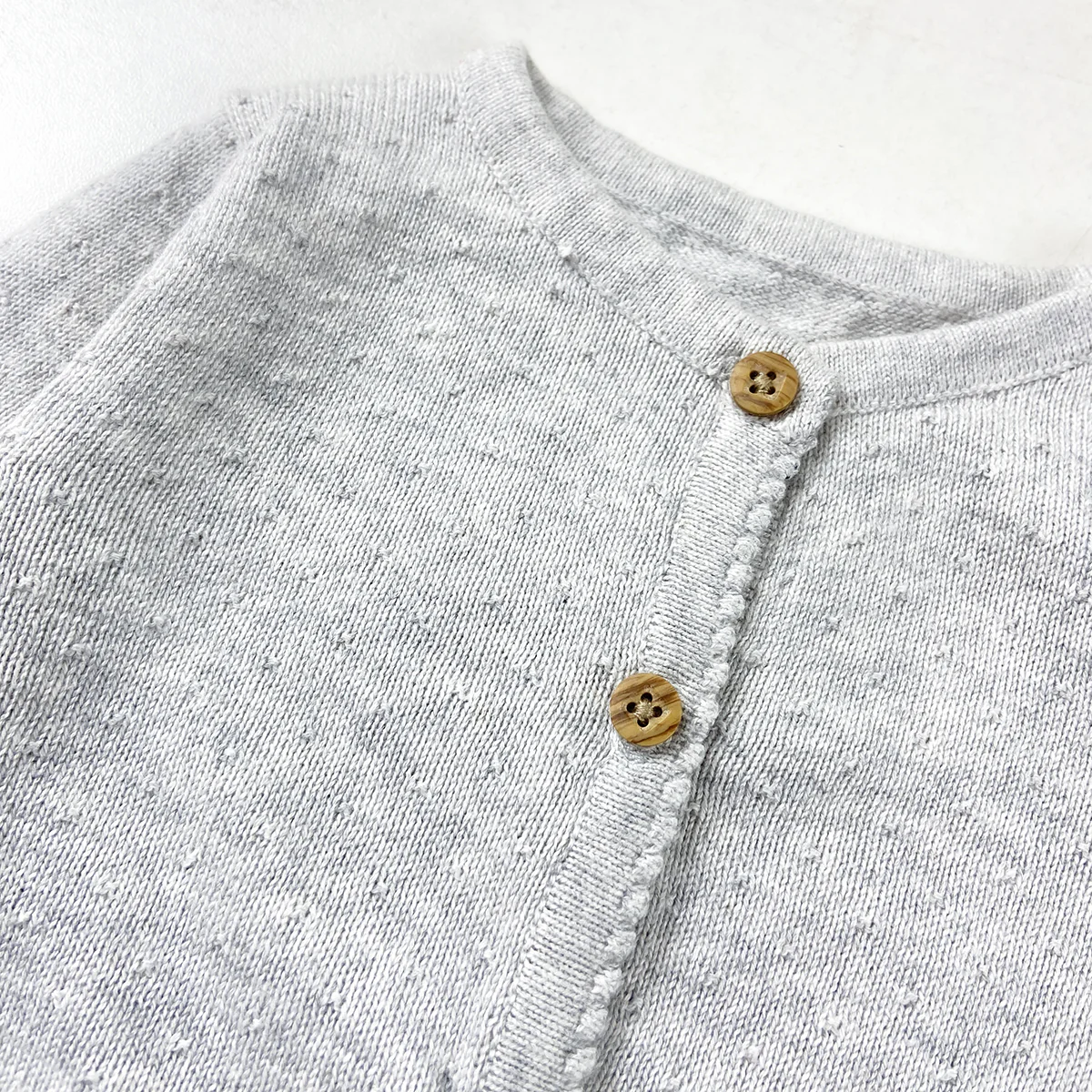 Girls Premium Soft Knit Button Cardigan - Image 11