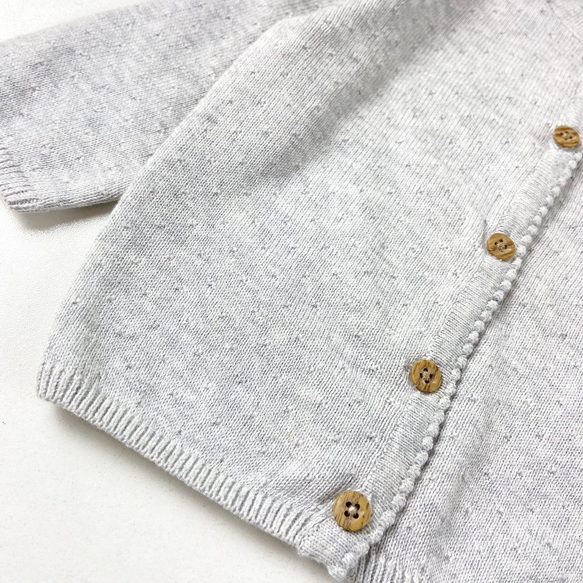 Girls Premium Soft Knit Button Cardigan - Image 12